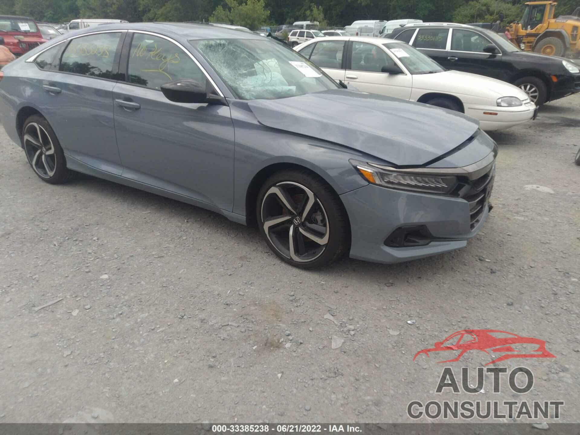 HONDA ACCORD SEDAN 2022 - 1HGCV2F39NA008984