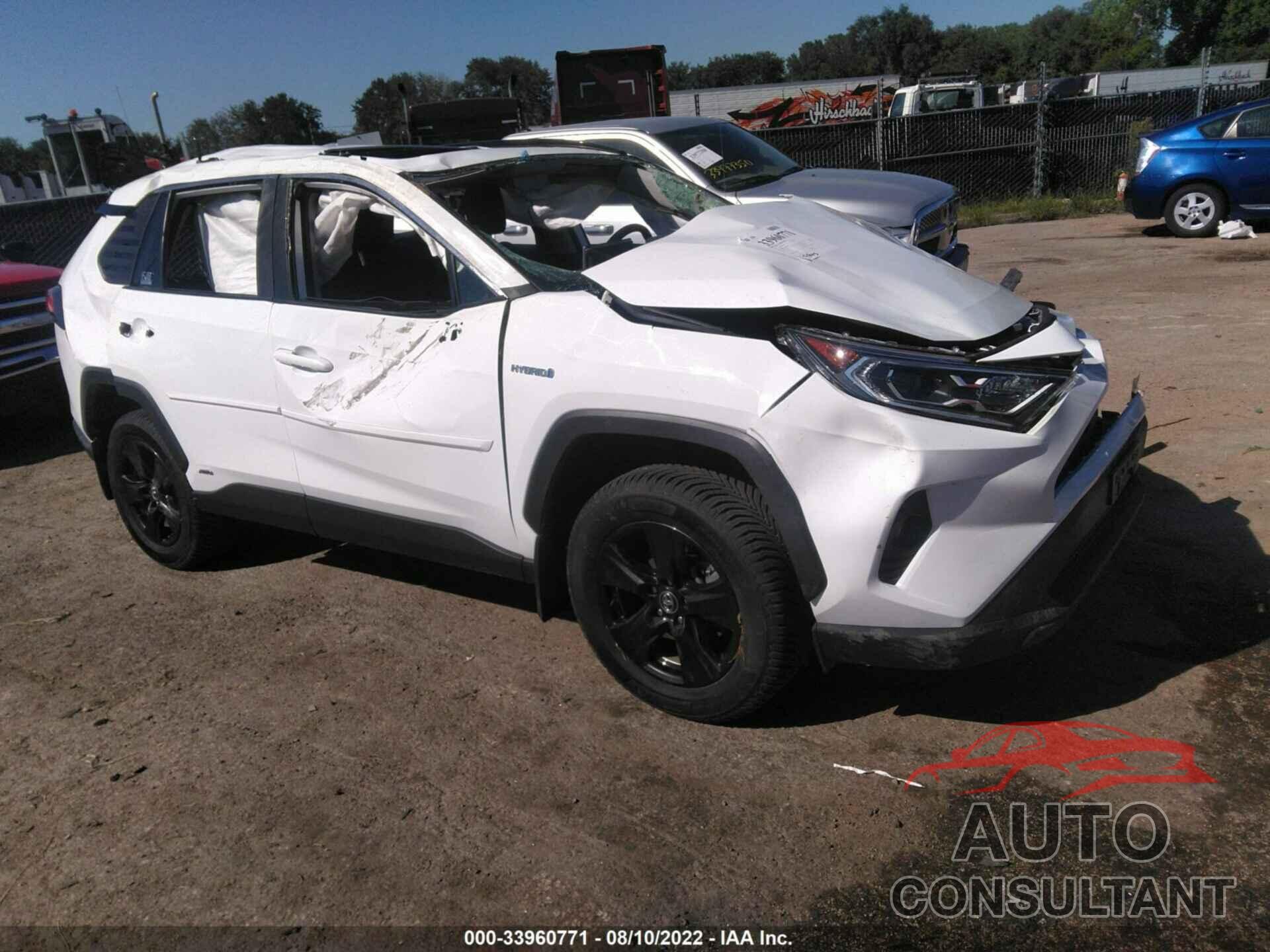 TOYOTA RAV4 2021 - 4T3R6RFV2MU023889