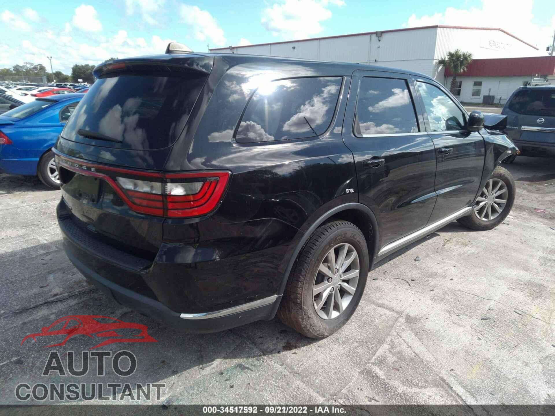 DODGE DURANGO 2017 - 1C4RDHAG2HC936315