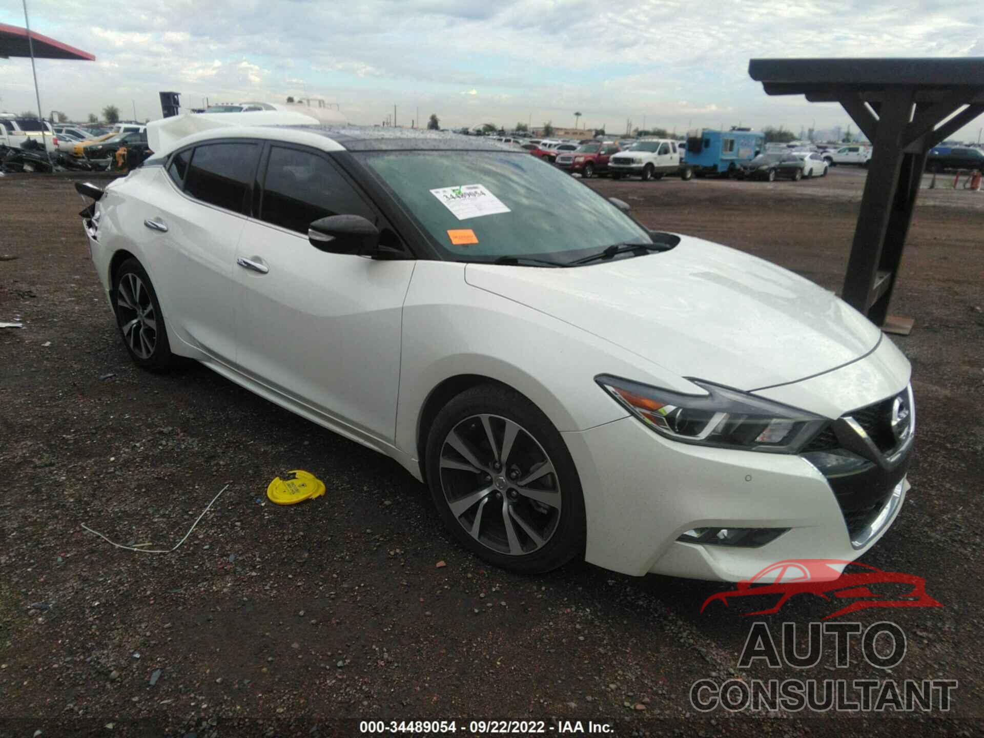 NISSAN MAXIMA 2018 - 1N4AA6AP2JC392890