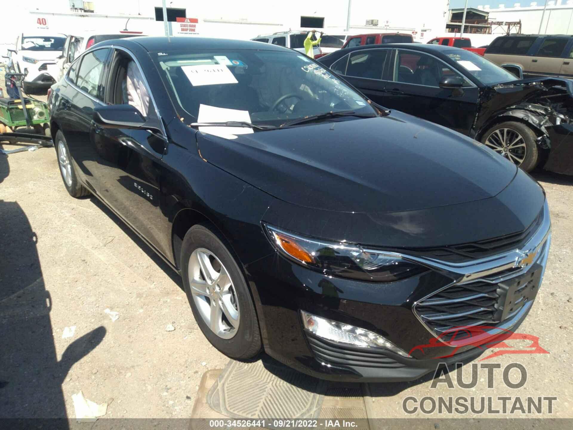 CHEVROLET MALIBU 2022 - 1G1ZD5ST3NF185402