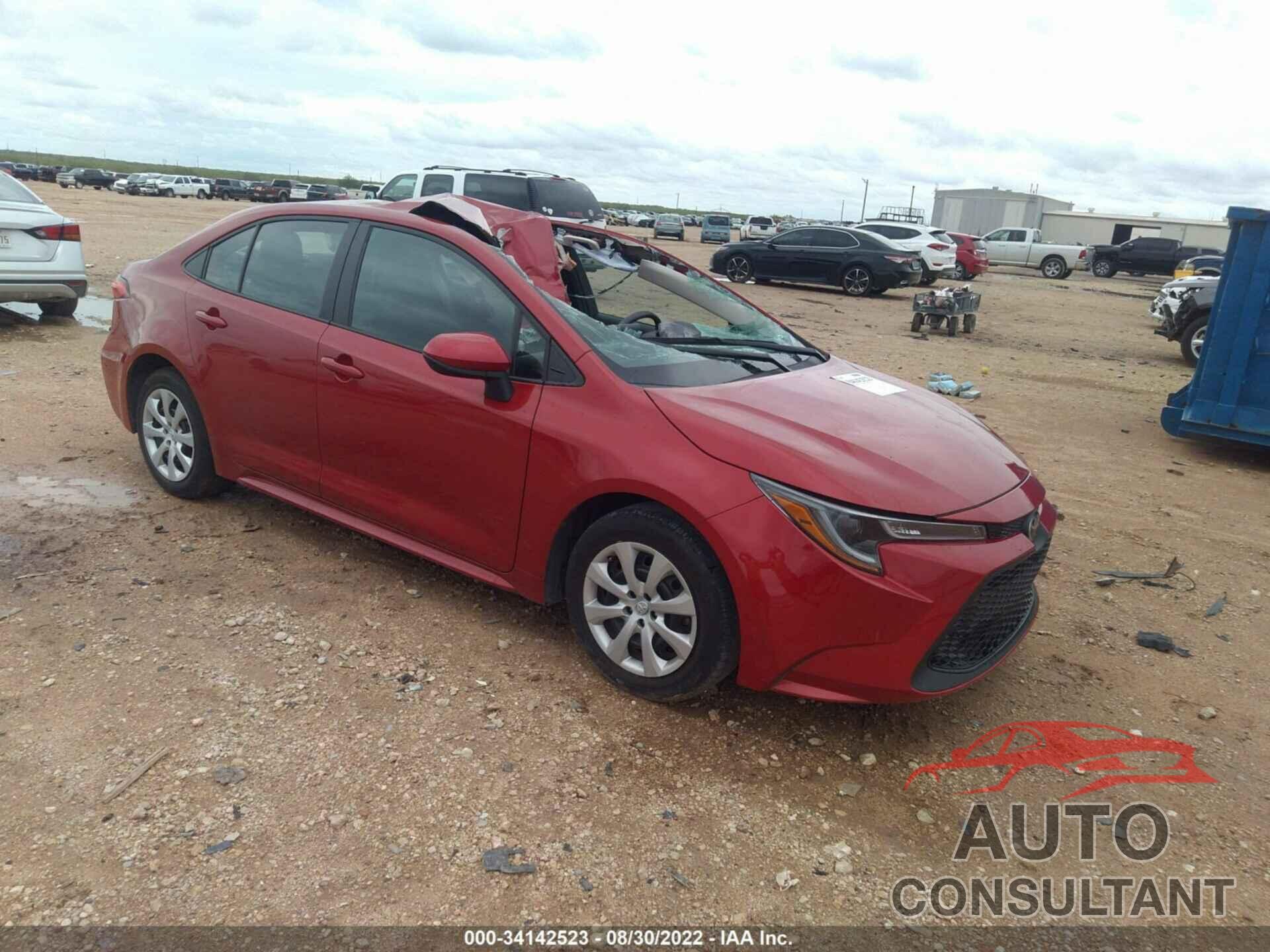 TOYOTA COROLLA 2021 - 5YFEPMAE6MP211640