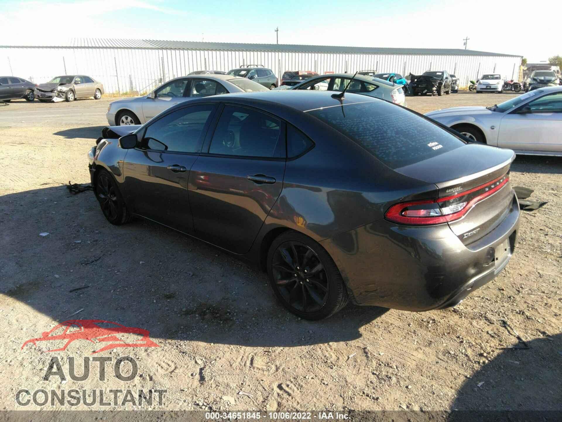 DODGE DART 2016 - 1C3CDFBB3GD701125