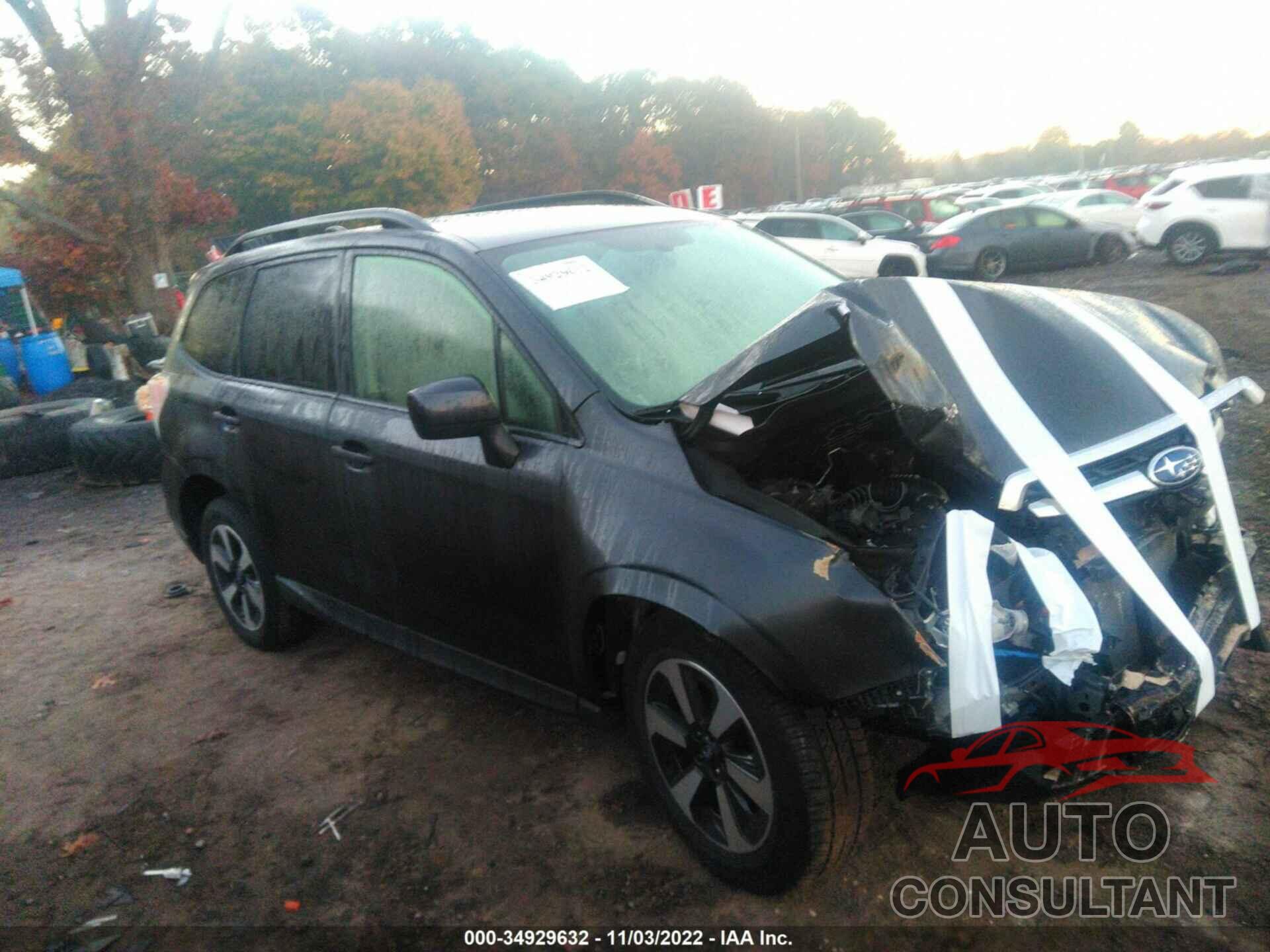 SUBARU FORESTER 2017 - JF2SJAEC2HH596421