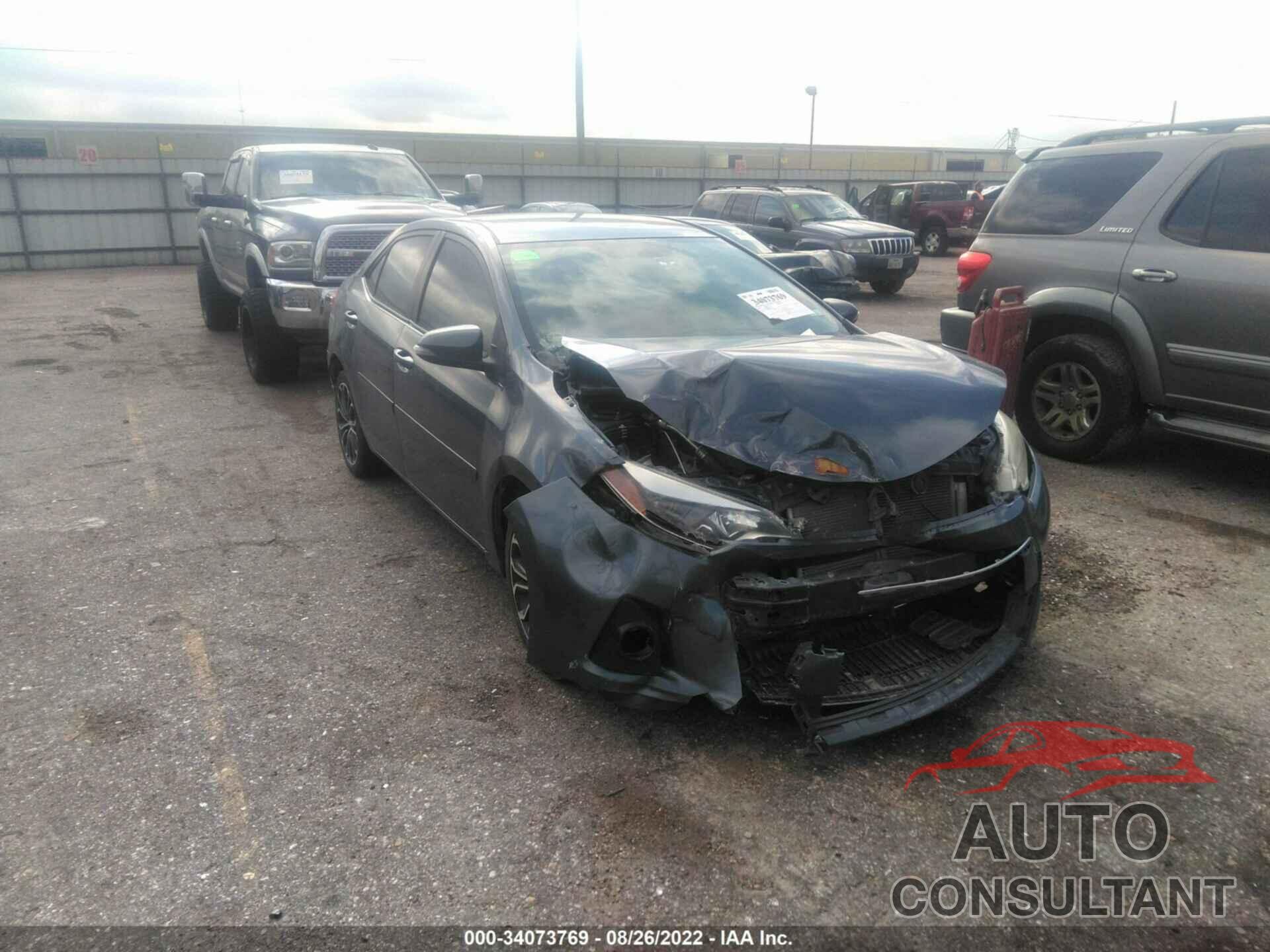 TOYOTA COROLLA 2016 - 5YFBURHE9GP369134