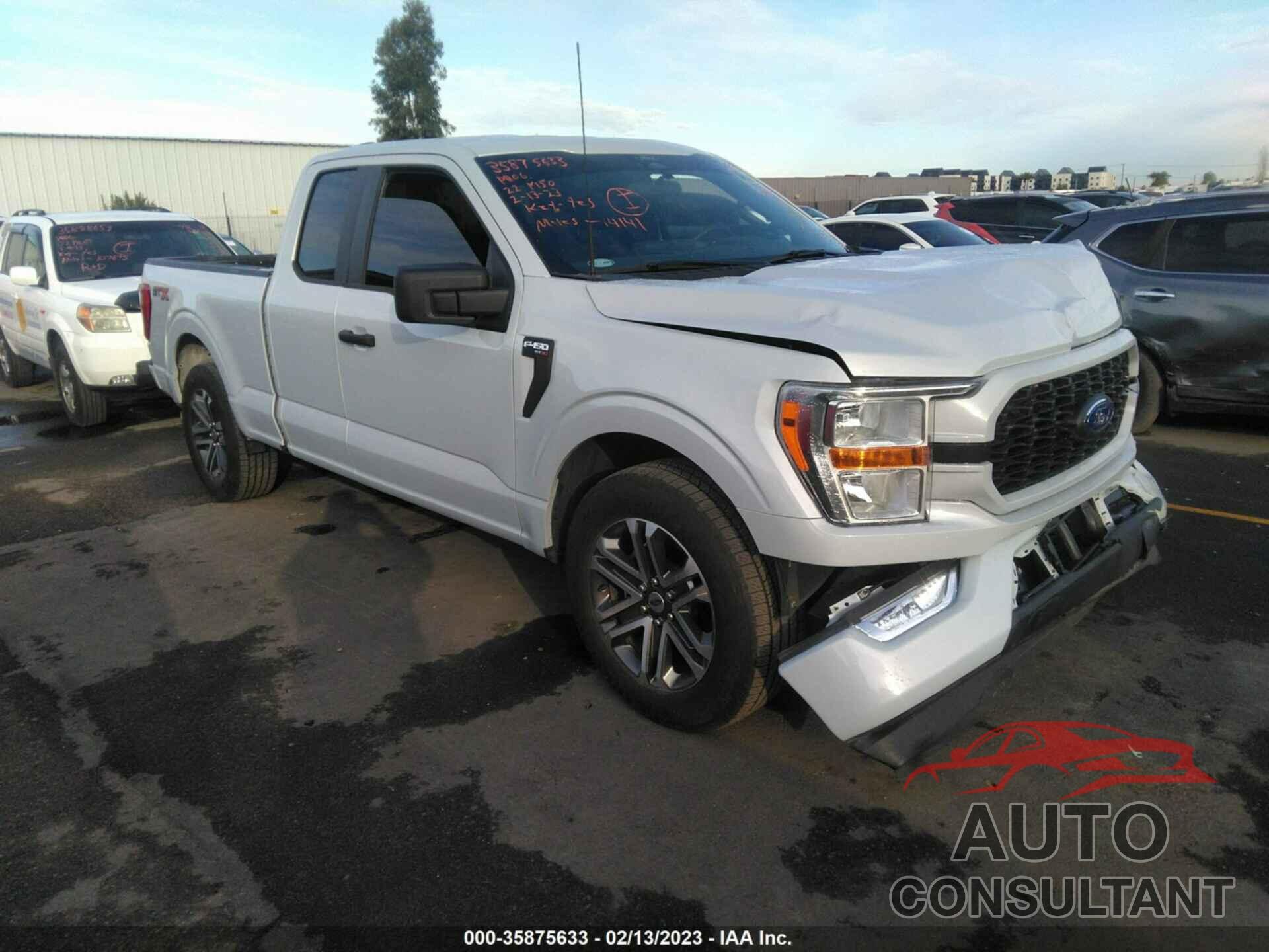 FORD F-150 2022 - 1FTEX1CP1NKD94507