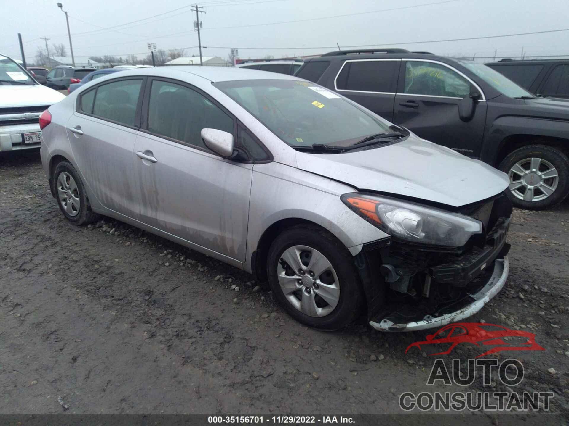 KIA FORTE 2016 - KNAFK4A66G5559495