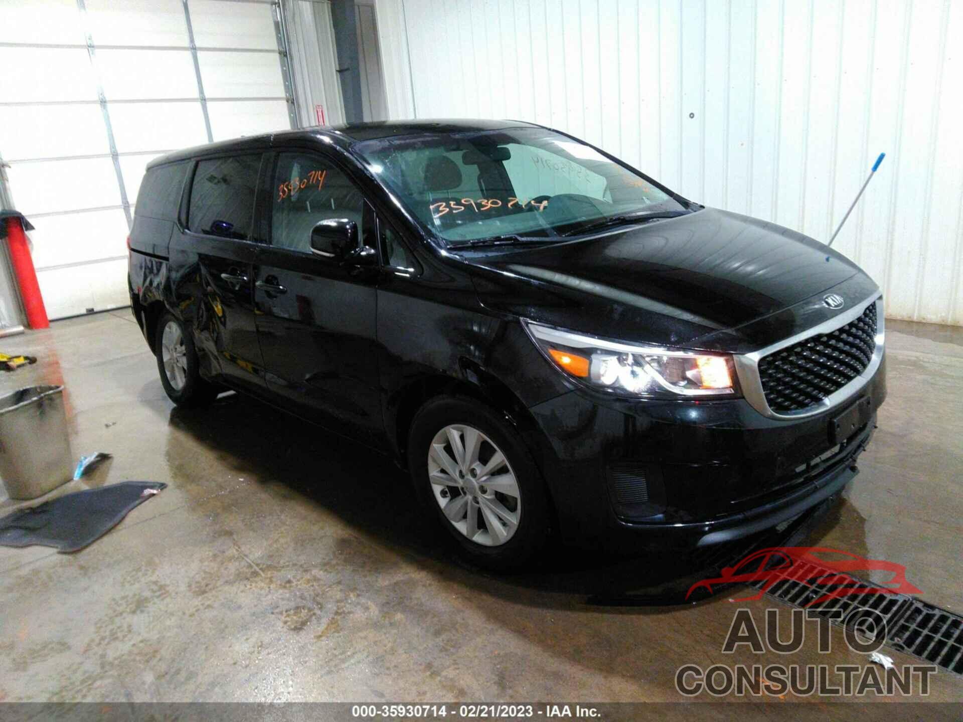 KIA SEDONA 2017 - KNDMB5C19H6220954