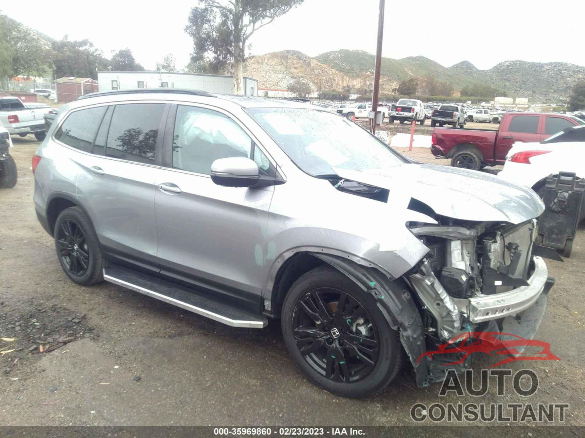 HONDA PILOT 2021 - 5FNYF5H23MB006418