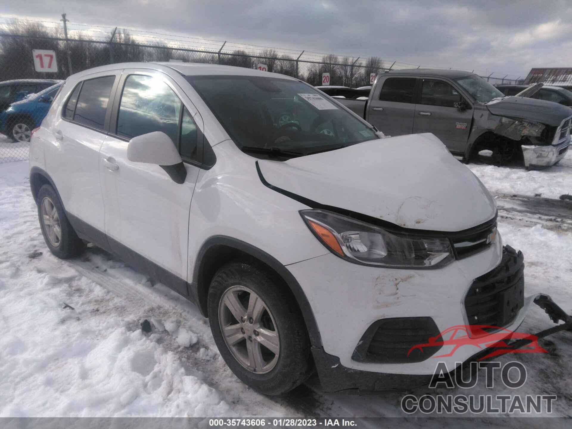 CHEVROLET TRAX 2021 - KL7CJKSB9MB301913