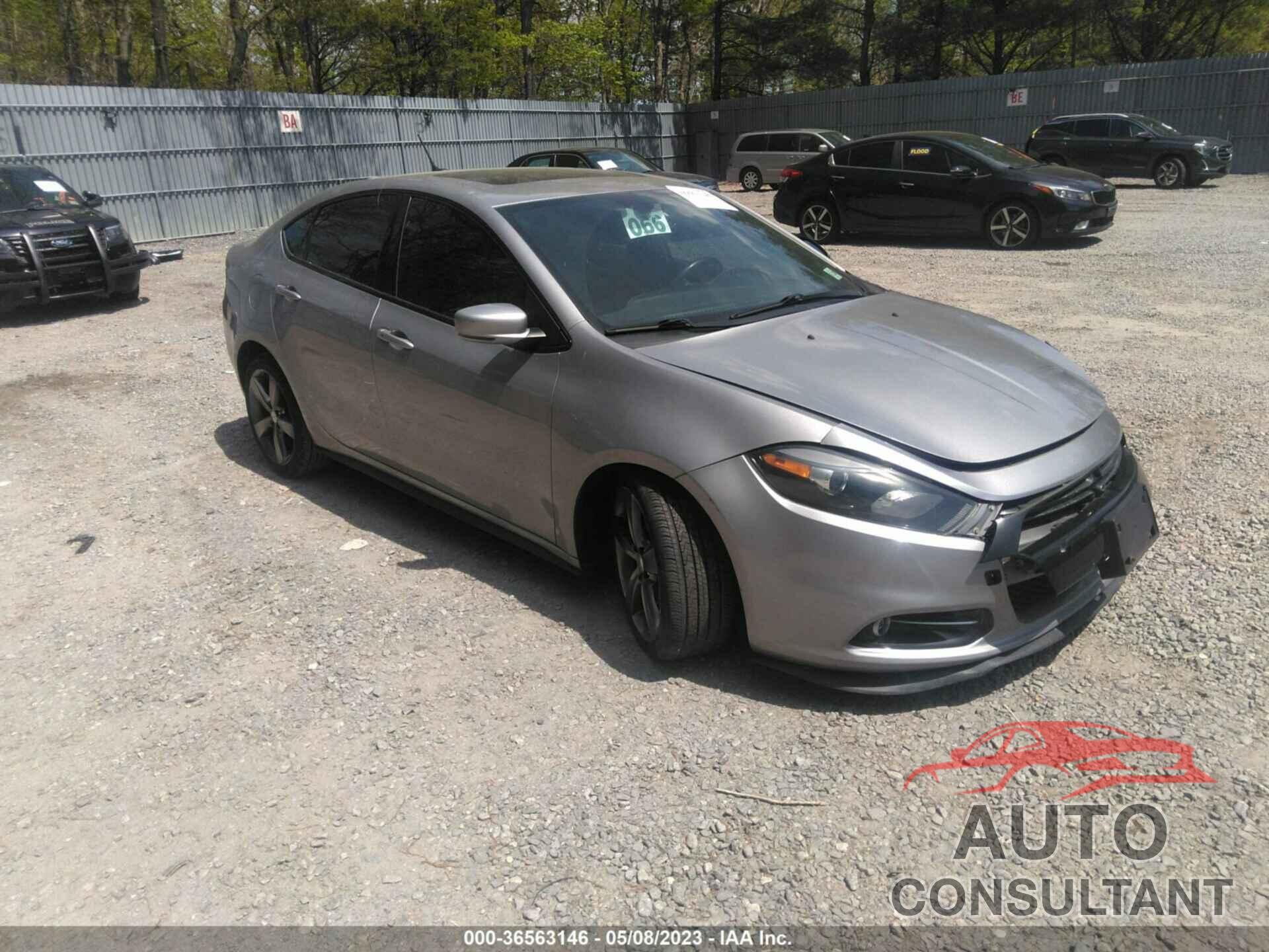 DODGE DART 2015 - 1C3CDFEB8FD123789