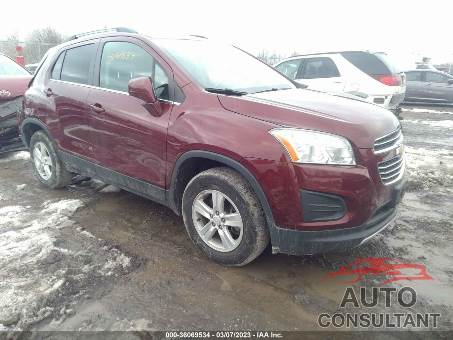 CHEVROLET TRAX 2016 - 3GNCJPSB6GL186682