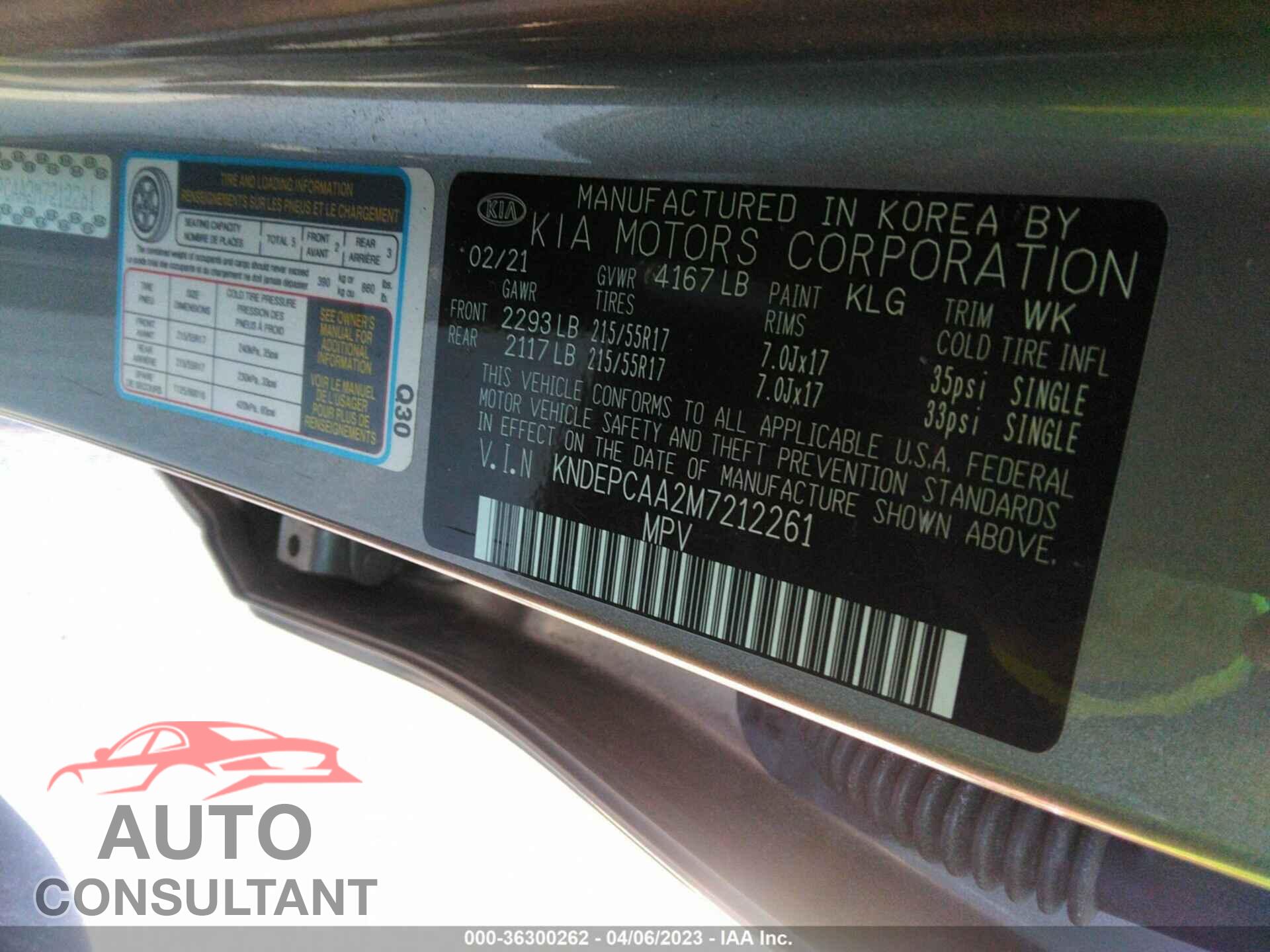 KIA SELTOS 2021 - KNDEPCAA2M7212261