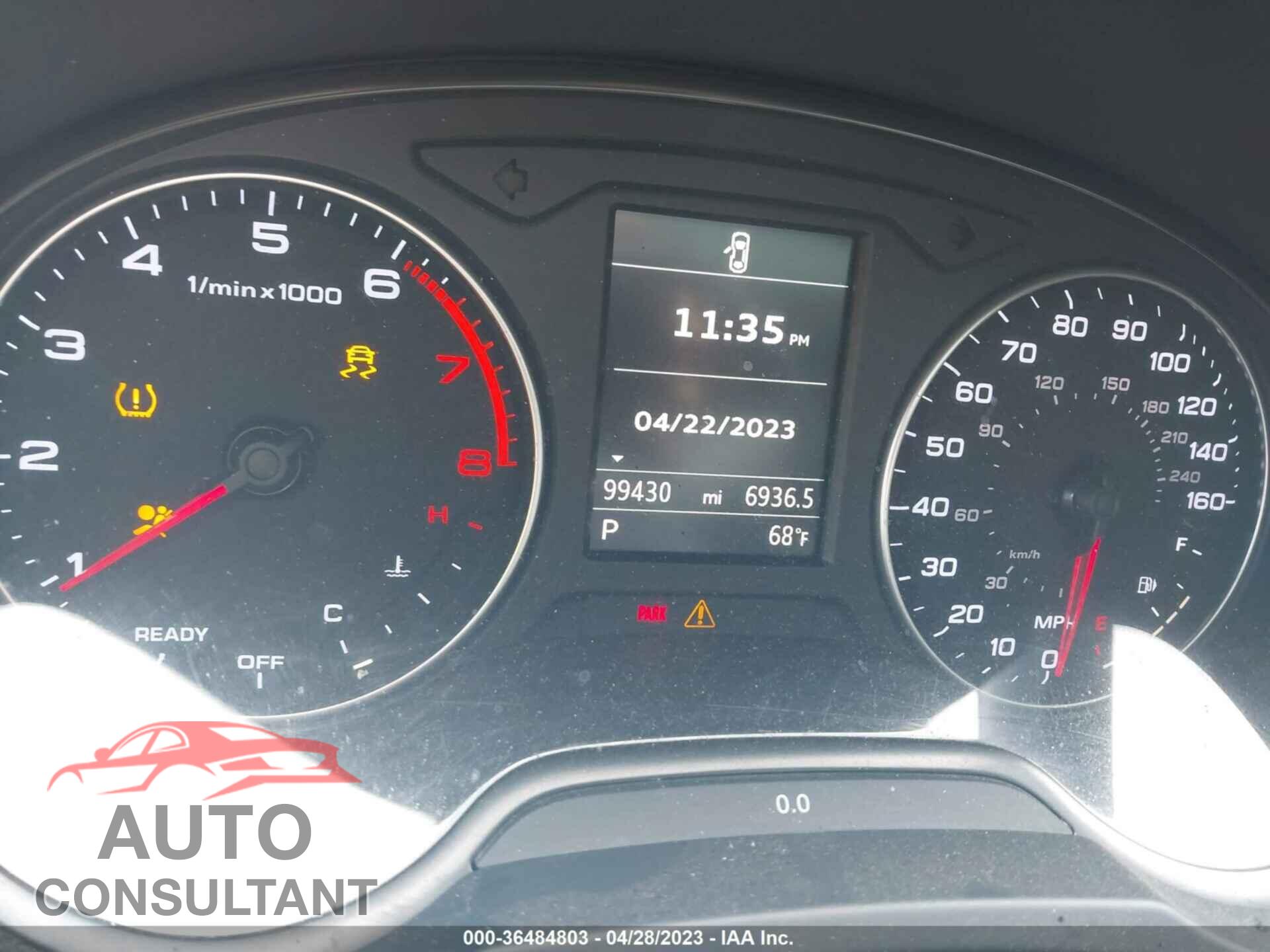 AUDI A3 2016 - WAUA7GFF6G1028178