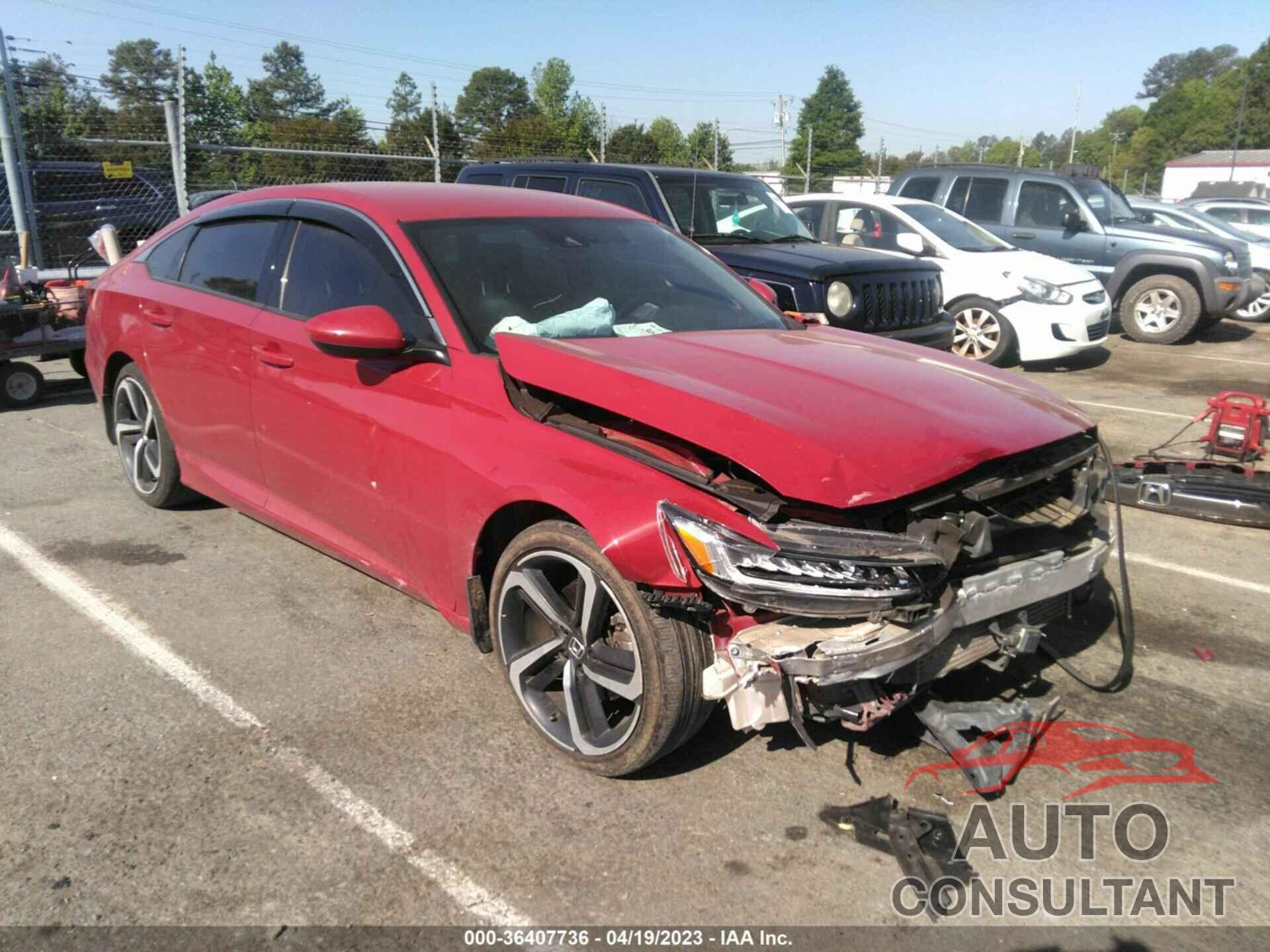 HONDA ACCORD SEDAN 2018 - 1HGCV1F39JA203083