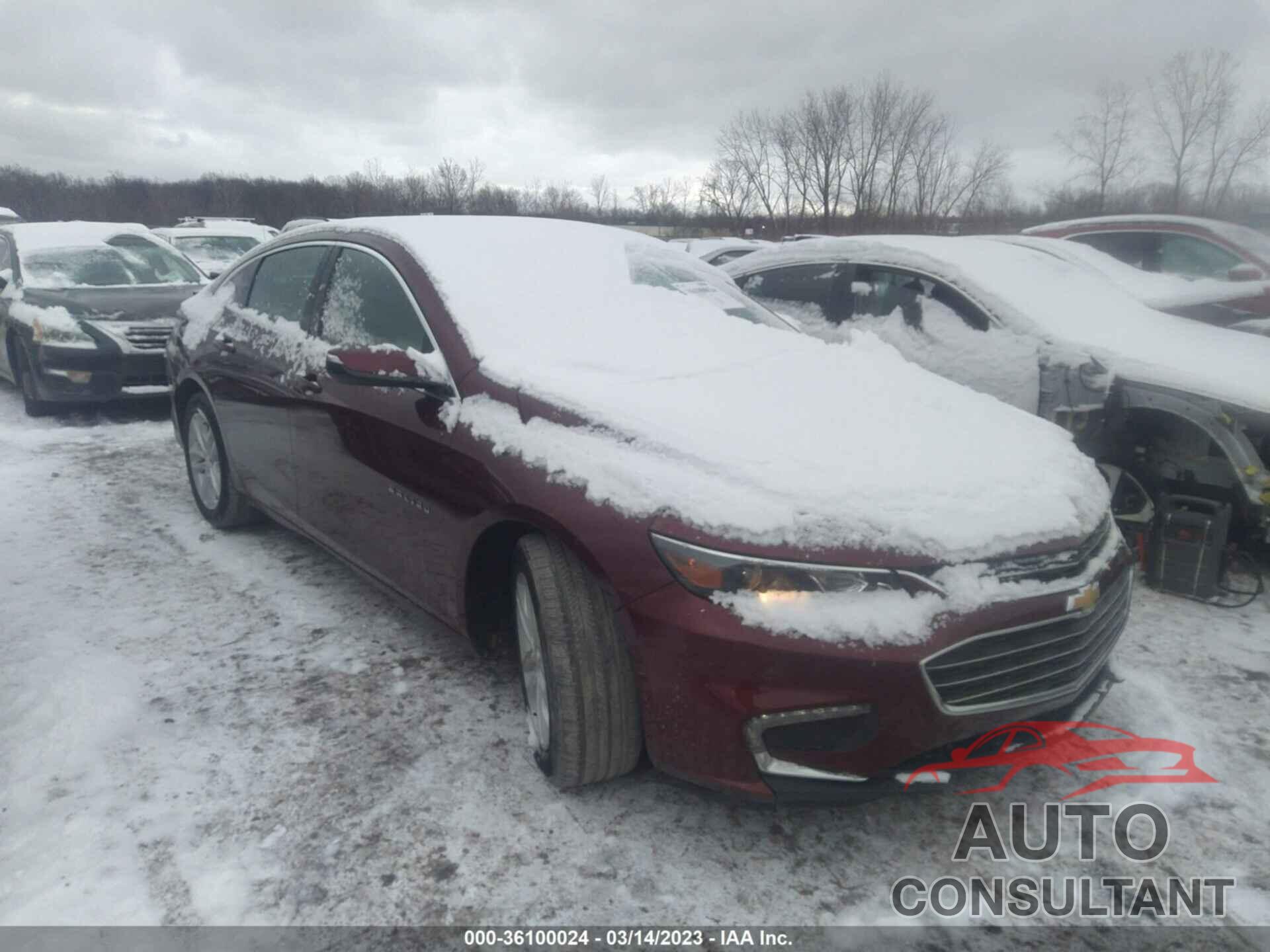 CHEVROLET MALIBU 2016 - 1G1ZE5ST1GF322174