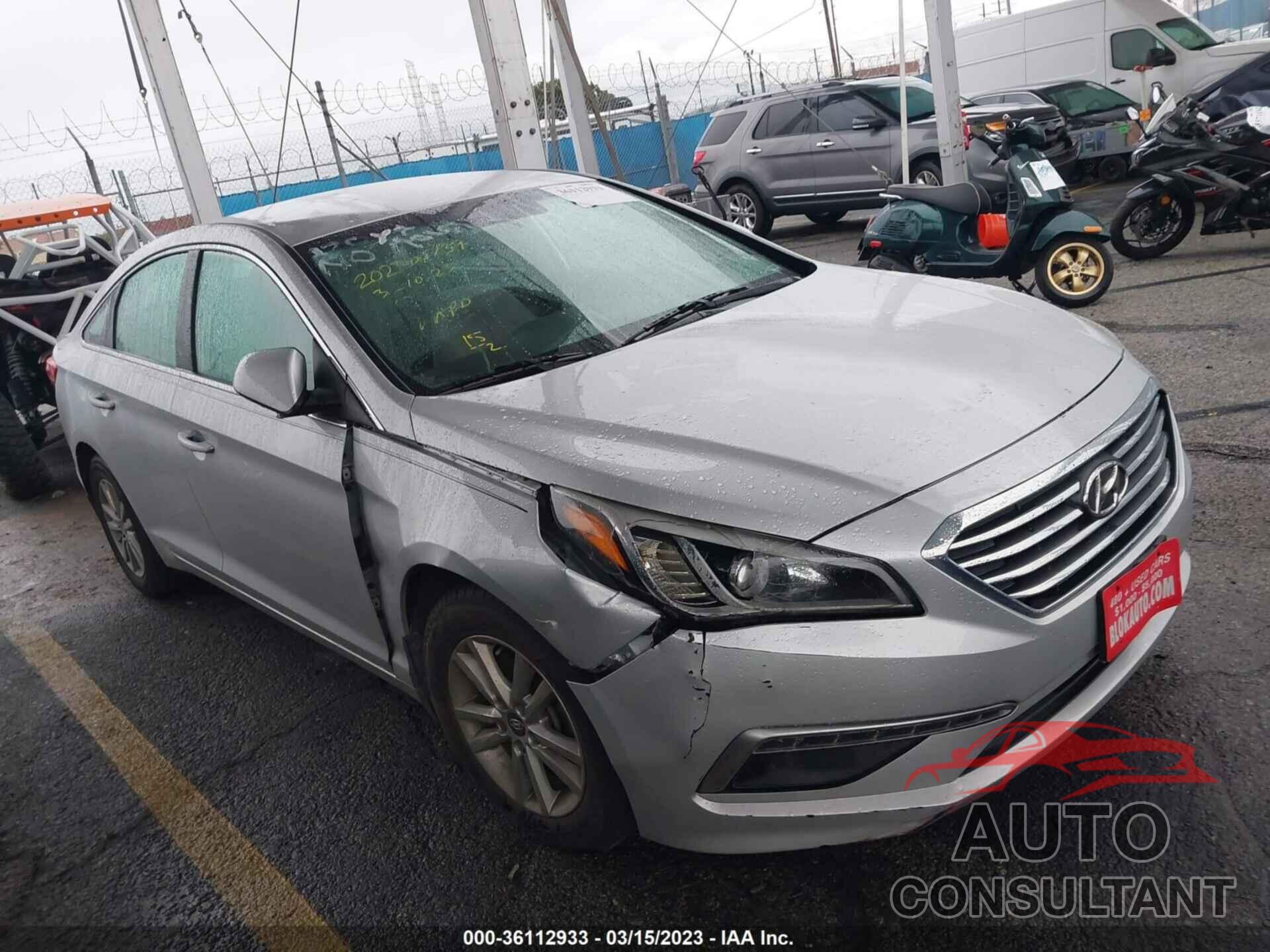 HYUNDAI SONATA 2015 - 5NPE24AF2FH061176