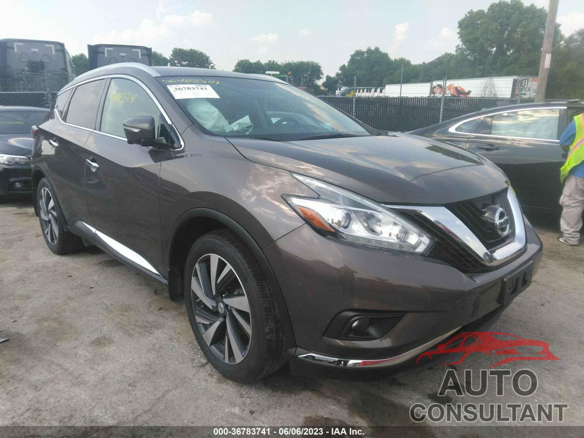 NISSAN MURANO 2015 - 5N1AZ2MH6FN218425