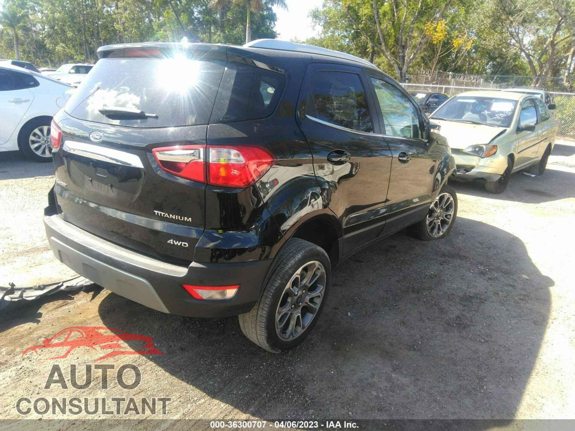 FORD ECOSPORT 2021 - MAJ6S3KL3MC400657