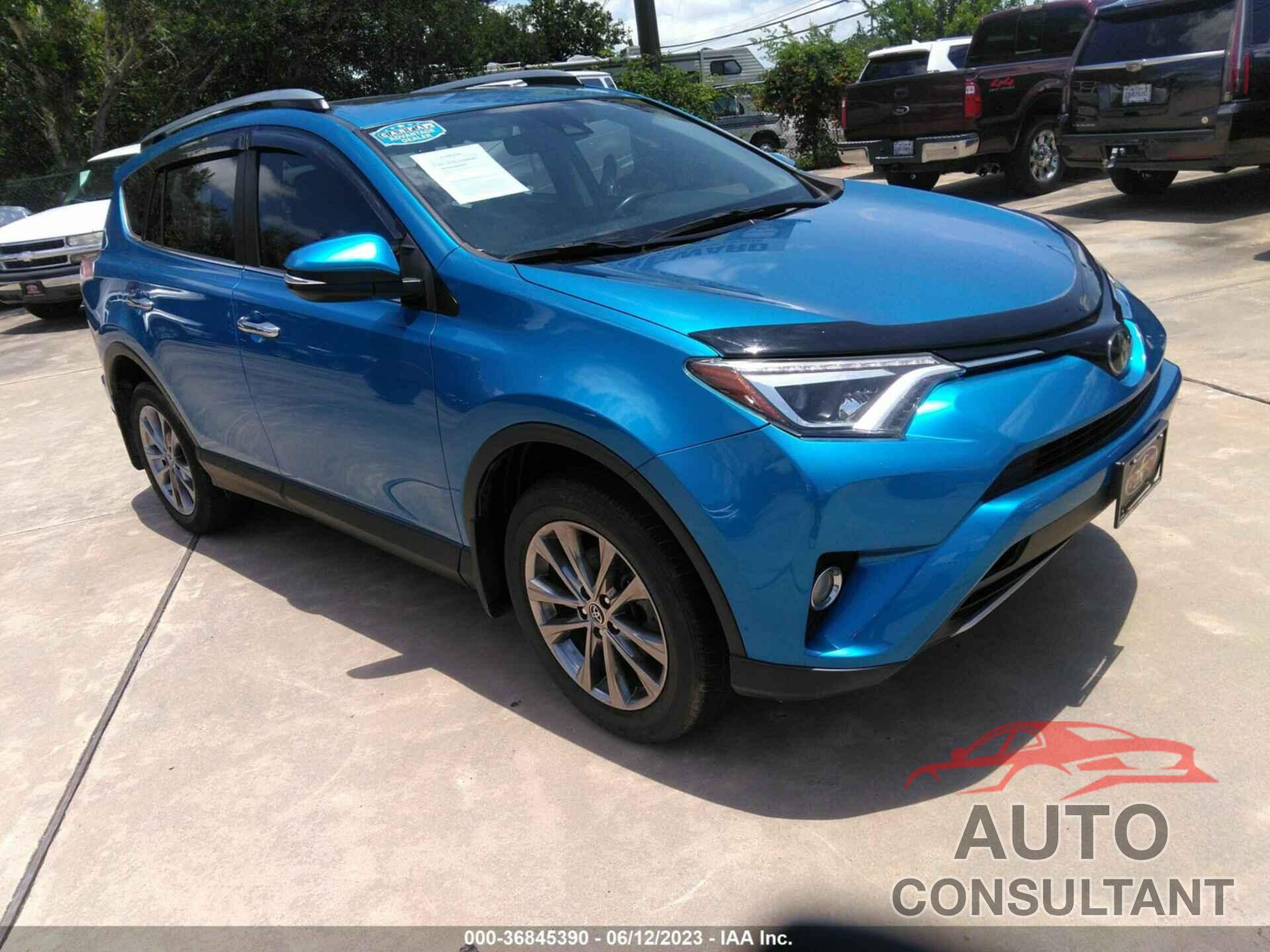 TOYOTA RAV4 2018 - JTMYFREV4JJ727096