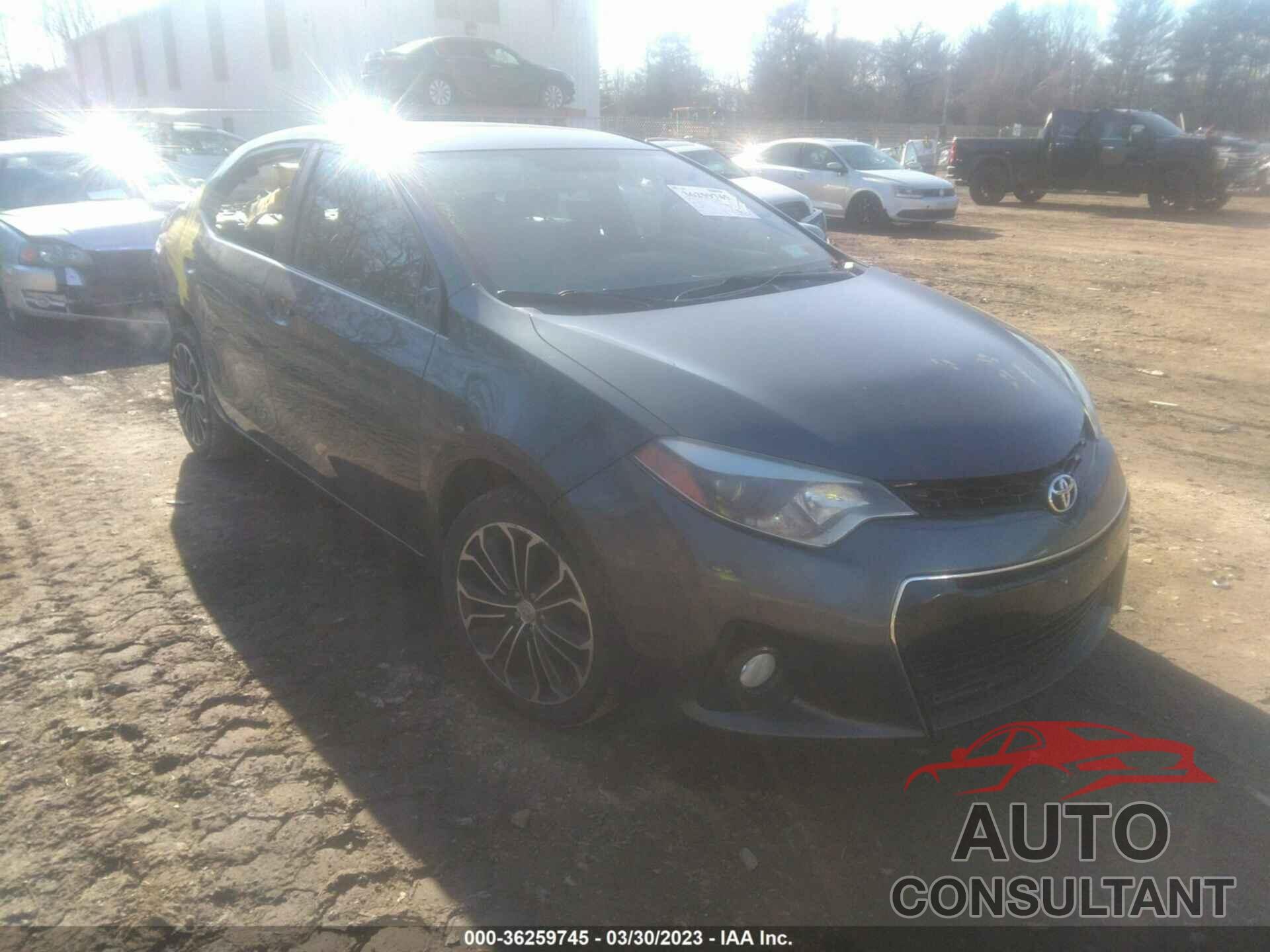 TOYOTA COROLLA 2015 - 2T1BURHE8FC453847