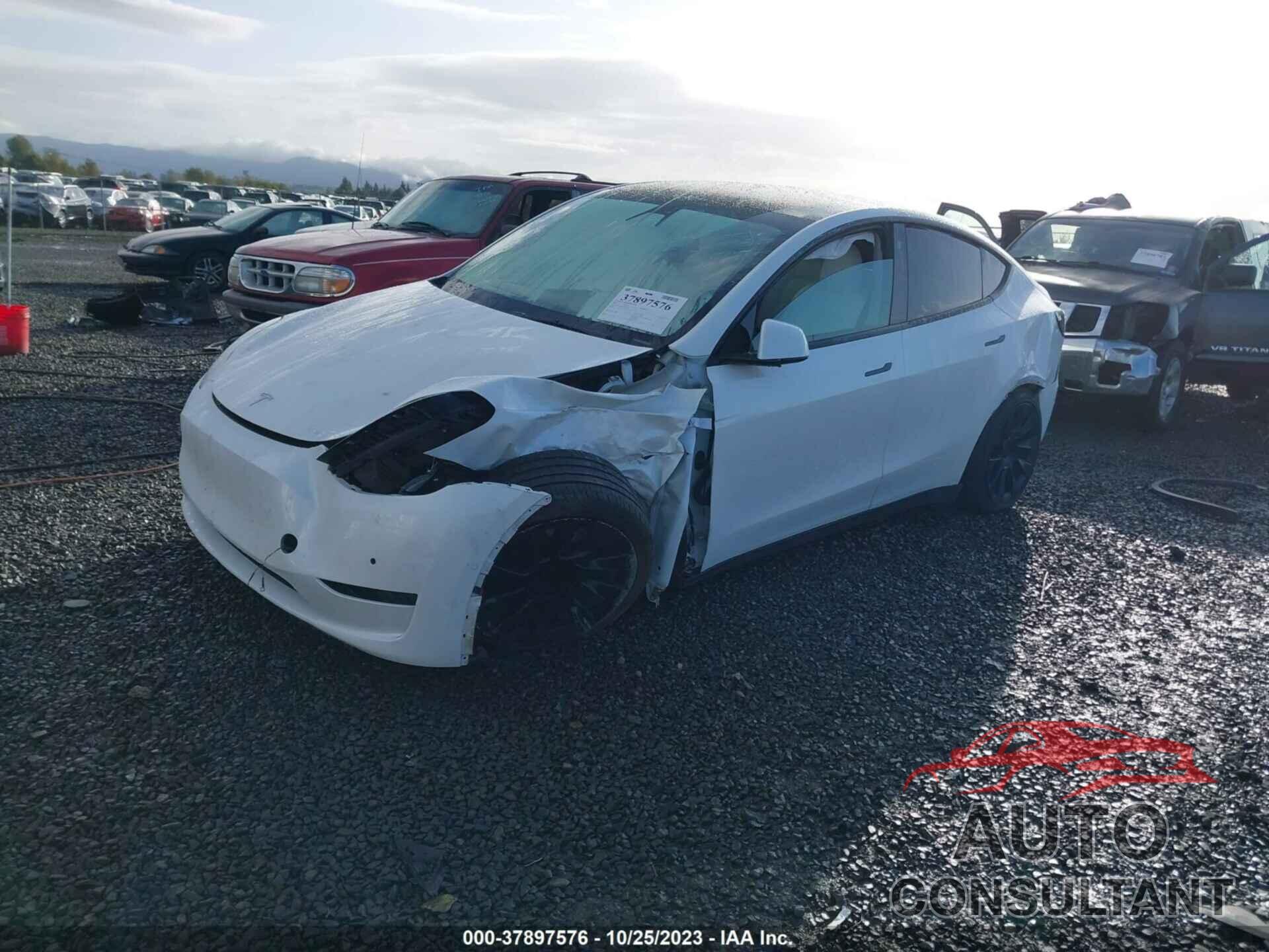 TESLA MODEL Y 2021 - 5YJYGAEE9MF157445