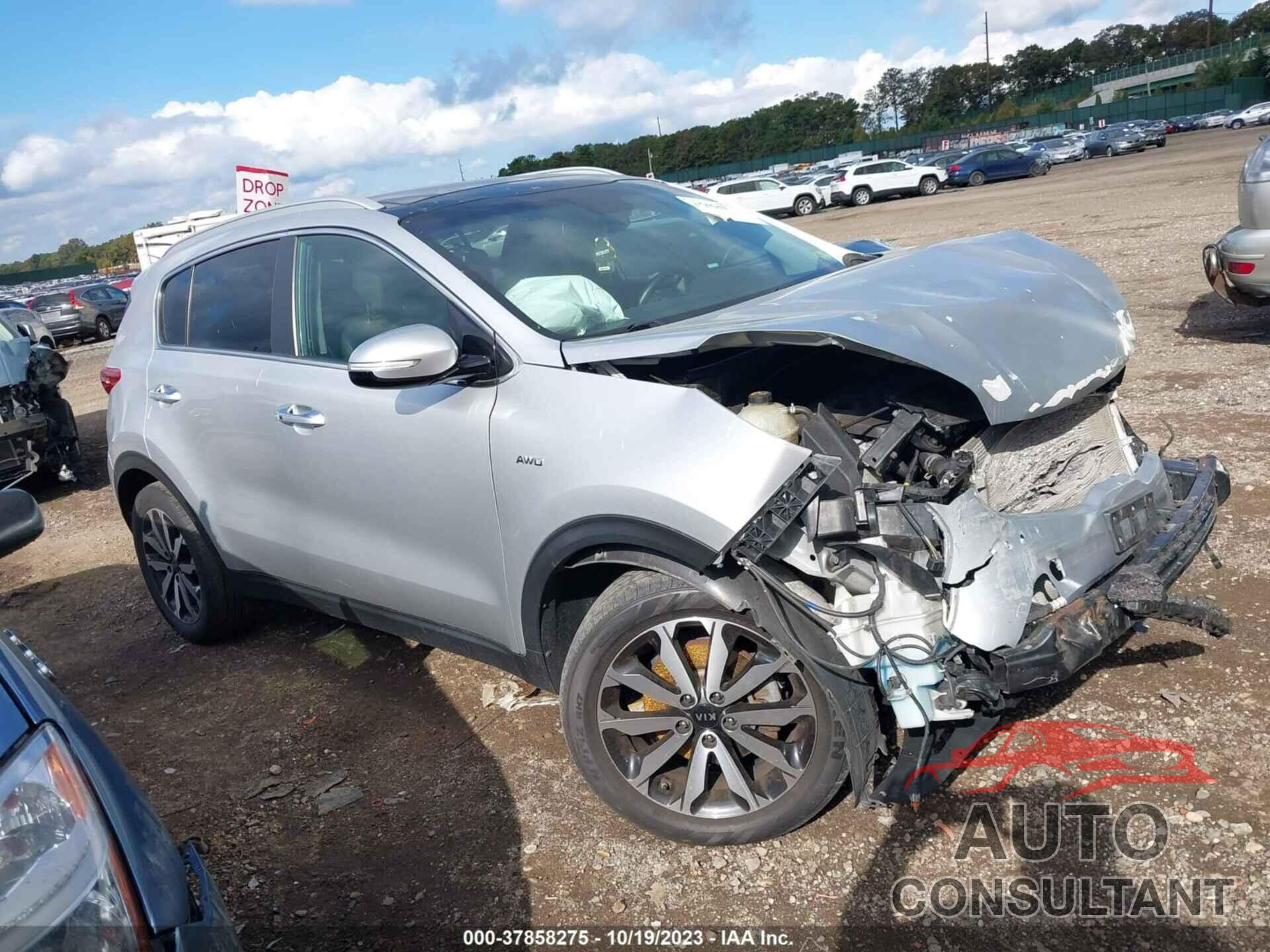 KIA SPORTAGE 2017 - KNDPNCAC3H7274354