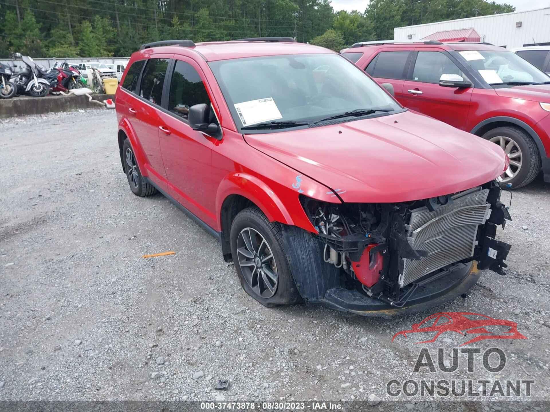 DODGE JOURNEY 2018 - 3C4PDCAB4JT509615