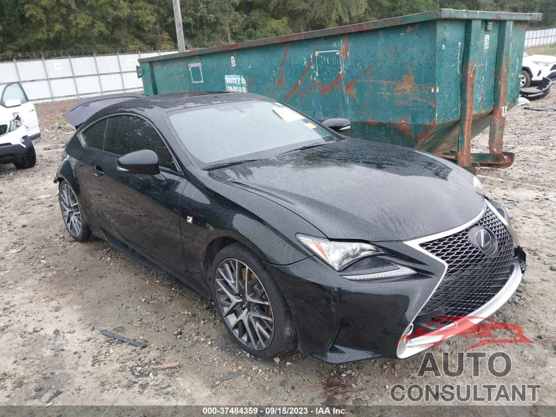 LEXUS RC 350 2016 - JTHHE5BC3G5012440