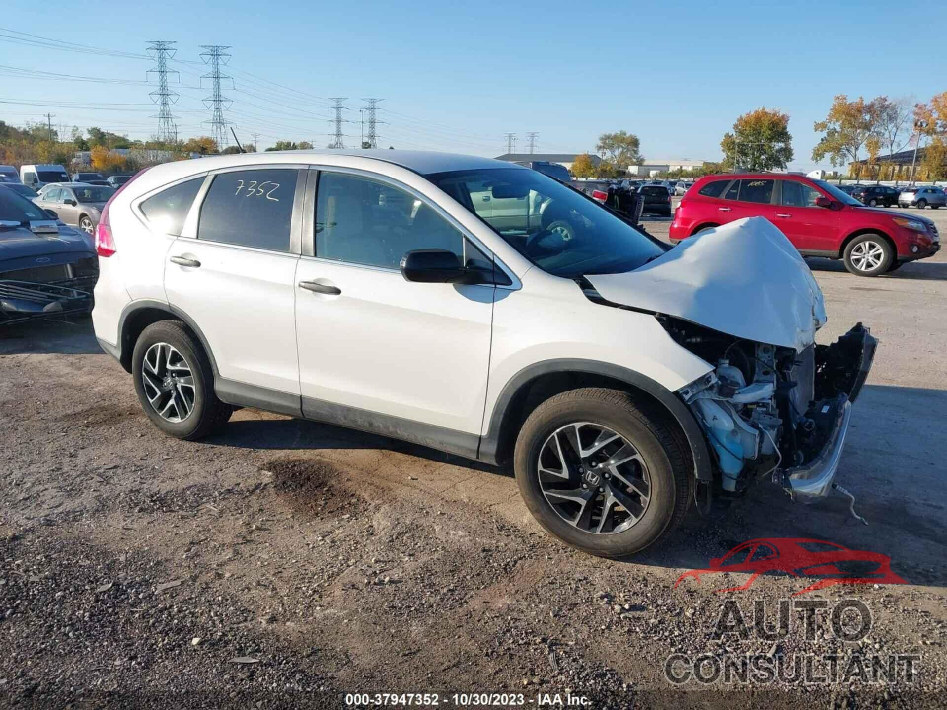 HONDA CR-V 2016 - 5J6RM4H45GL104870