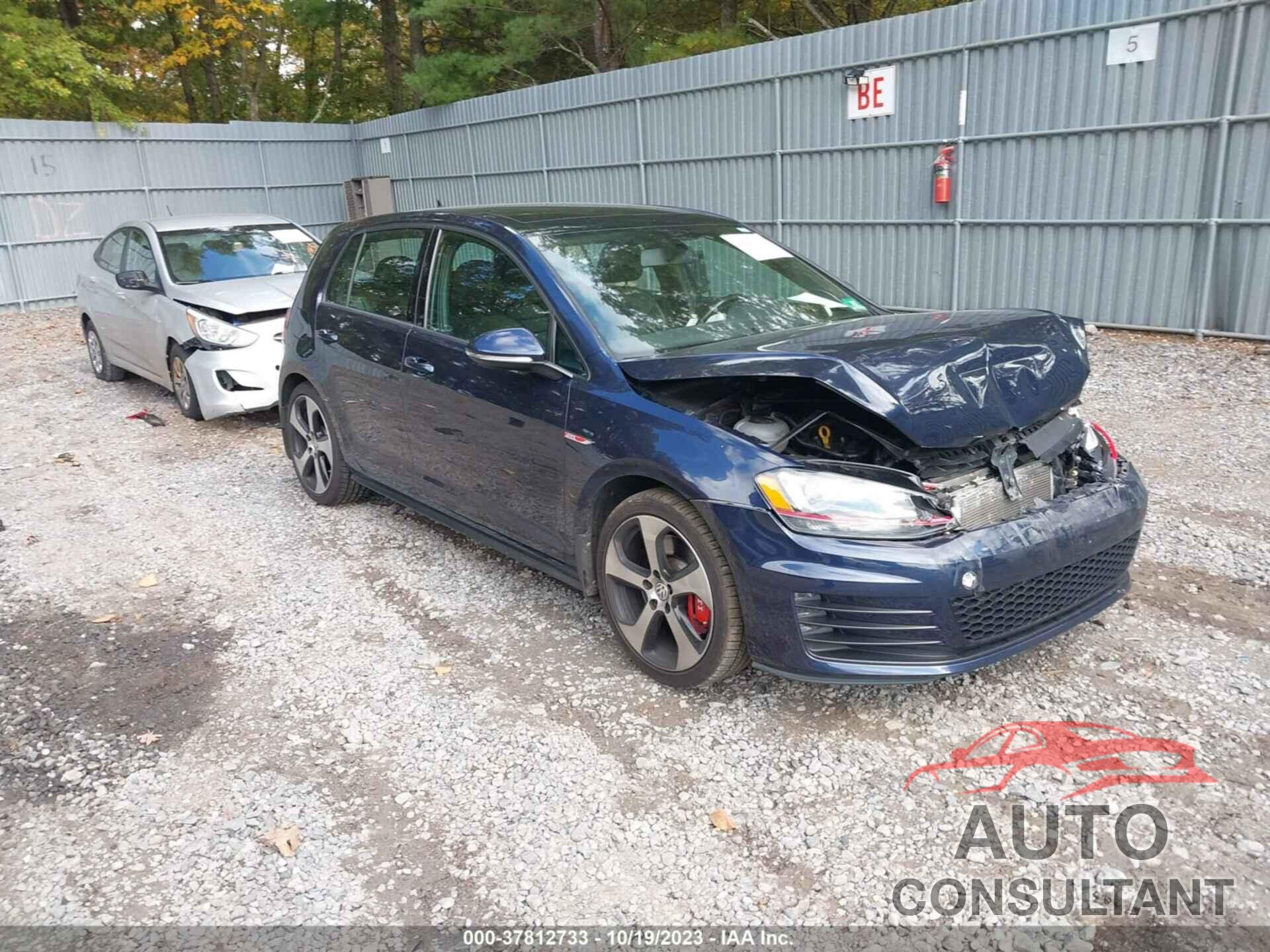 VOLKSWAGEN GOLF GTI 2016 - 3VW447AU6GM031158