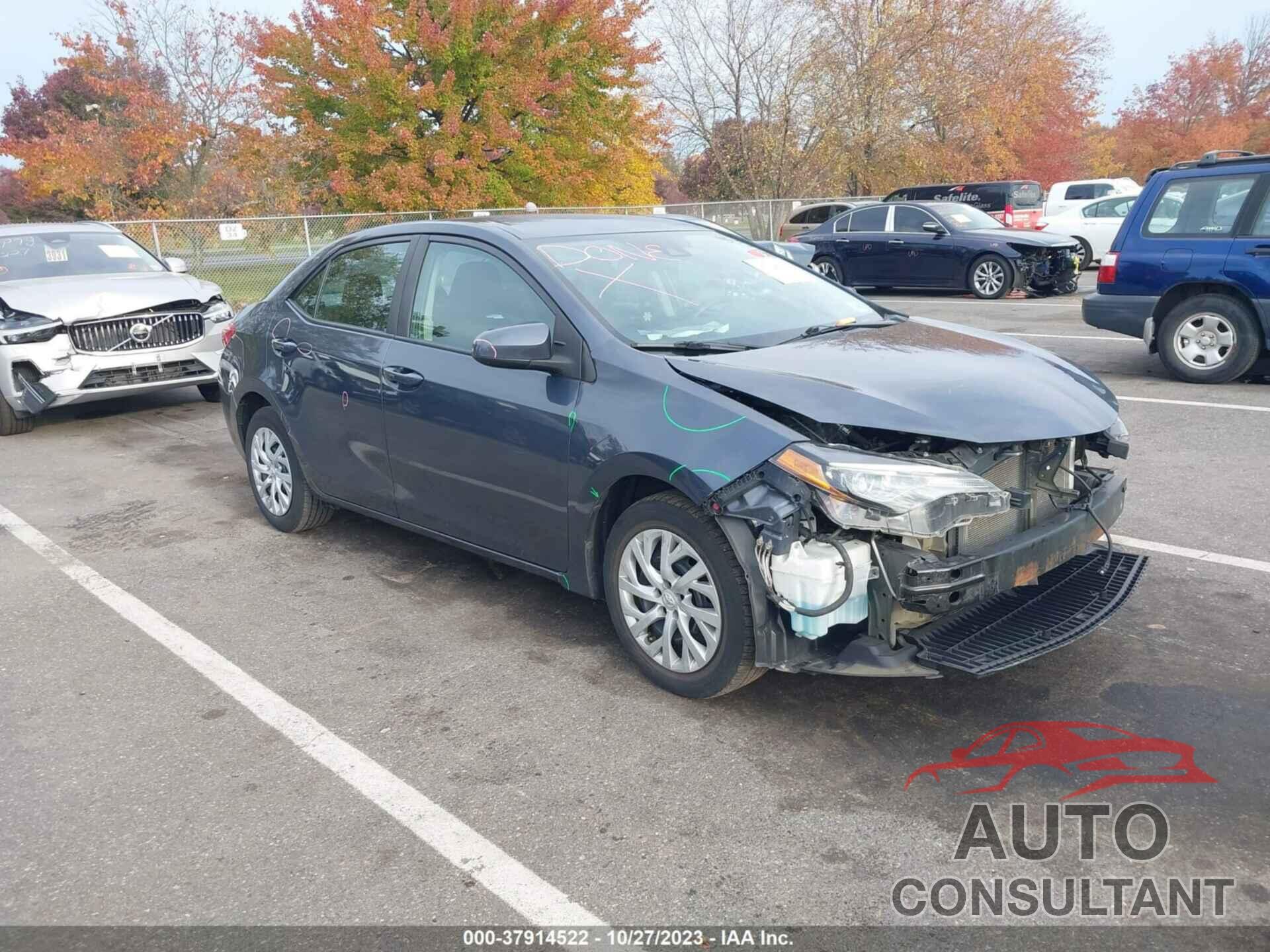 TOYOTA COROLLA 2019 - 5YFBURHE6KP896847