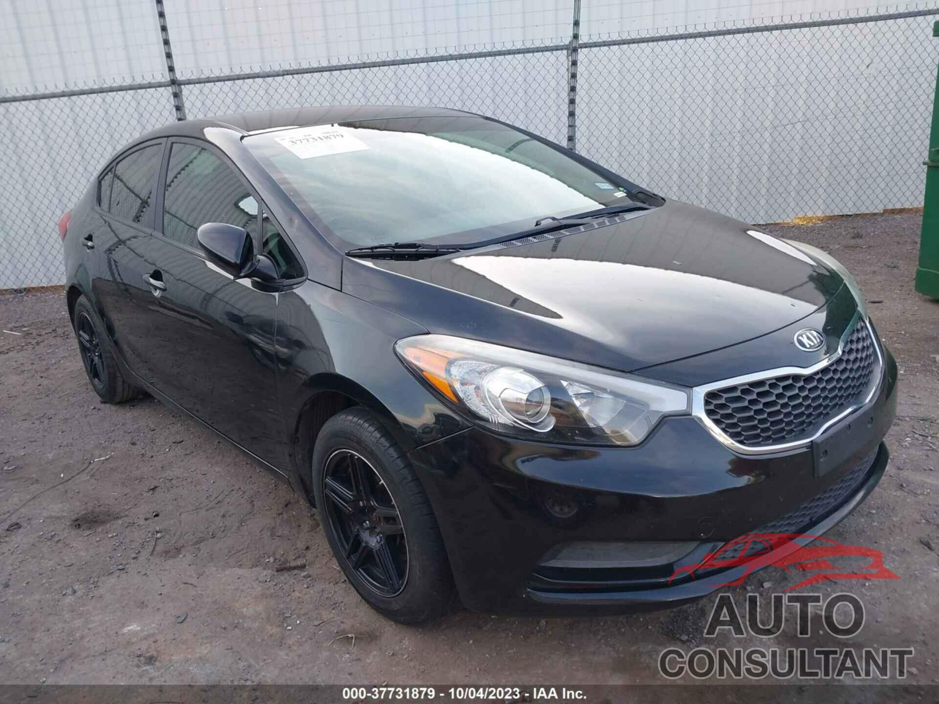 KIA FORTE 2016 - KNAFK4A60G5584182