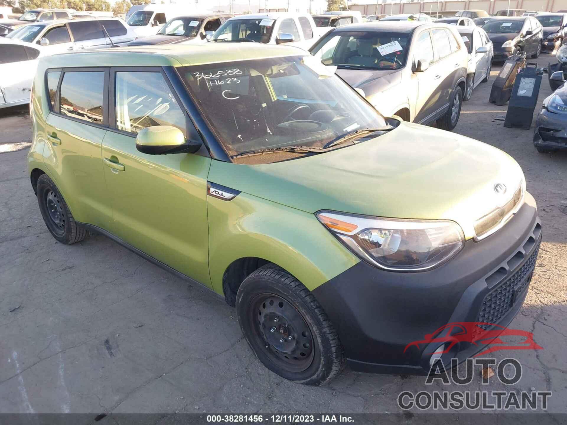 KIA SOUL 2016 - KNDJP3A54G7871674