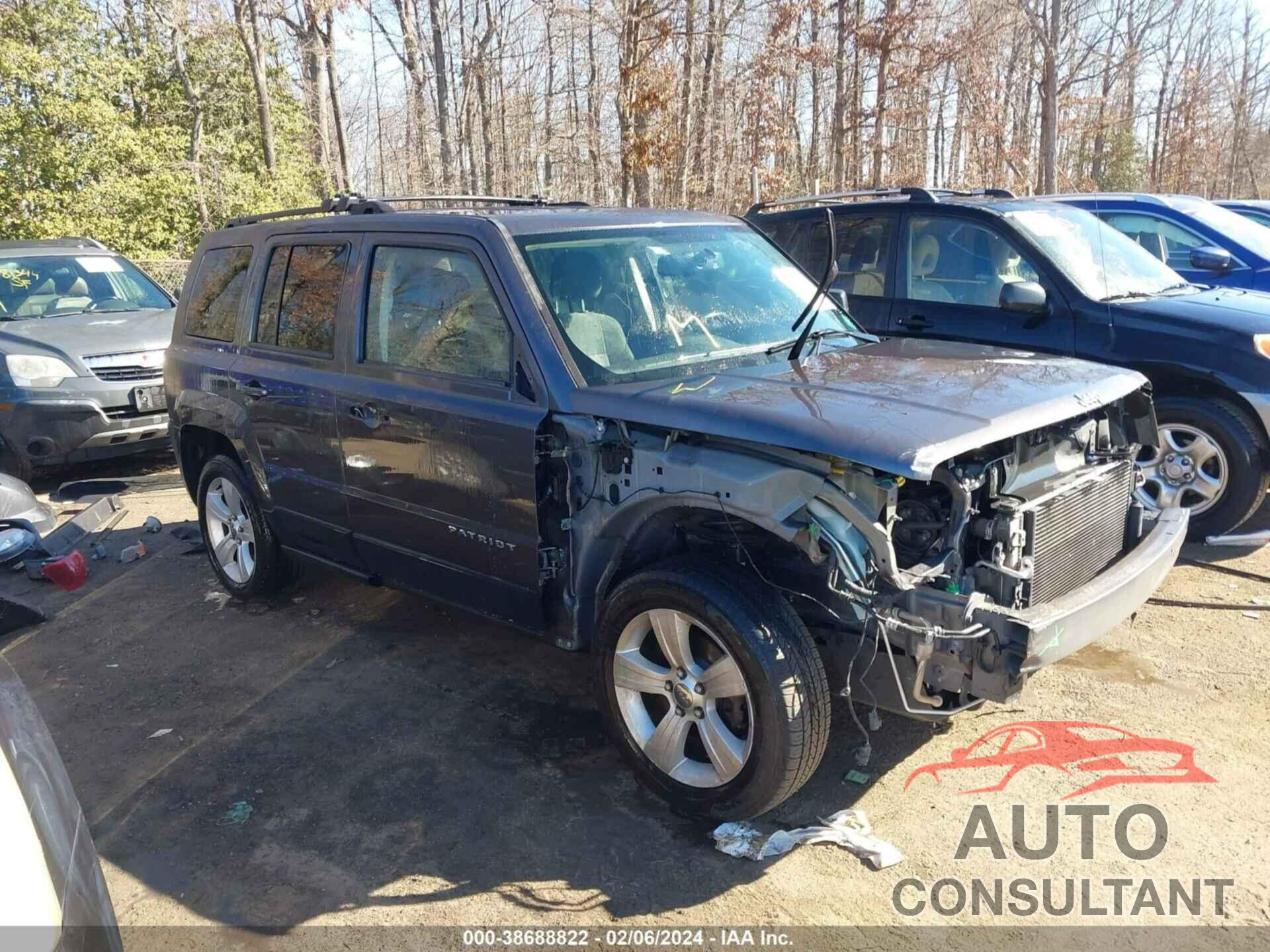 JEEP PATRIOT 2017 - 1C4NJPFA7HD161252