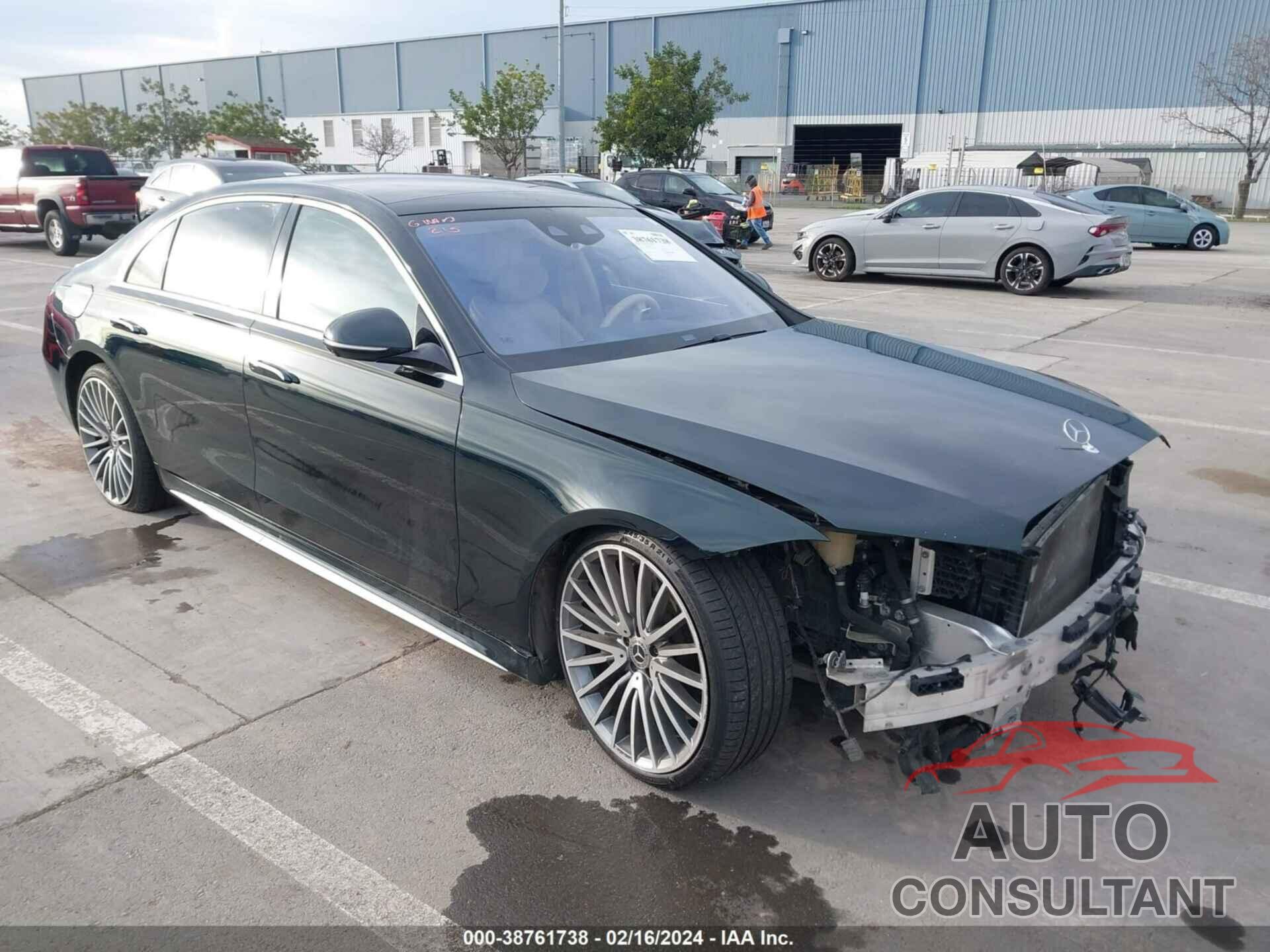 MERCEDES-BENZ S 500 2022 - W1K6G6DB6NA068136