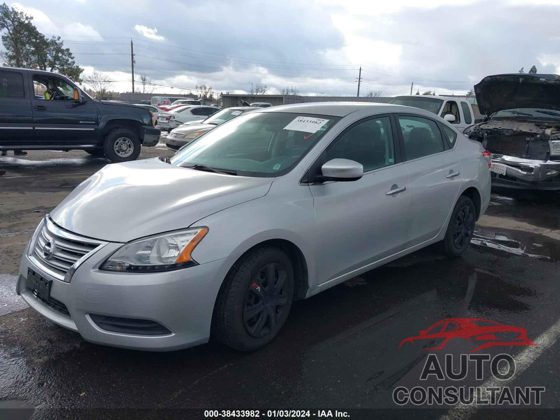 NISSAN SENTRA 2015 - 3N1AB7AP8FY291464