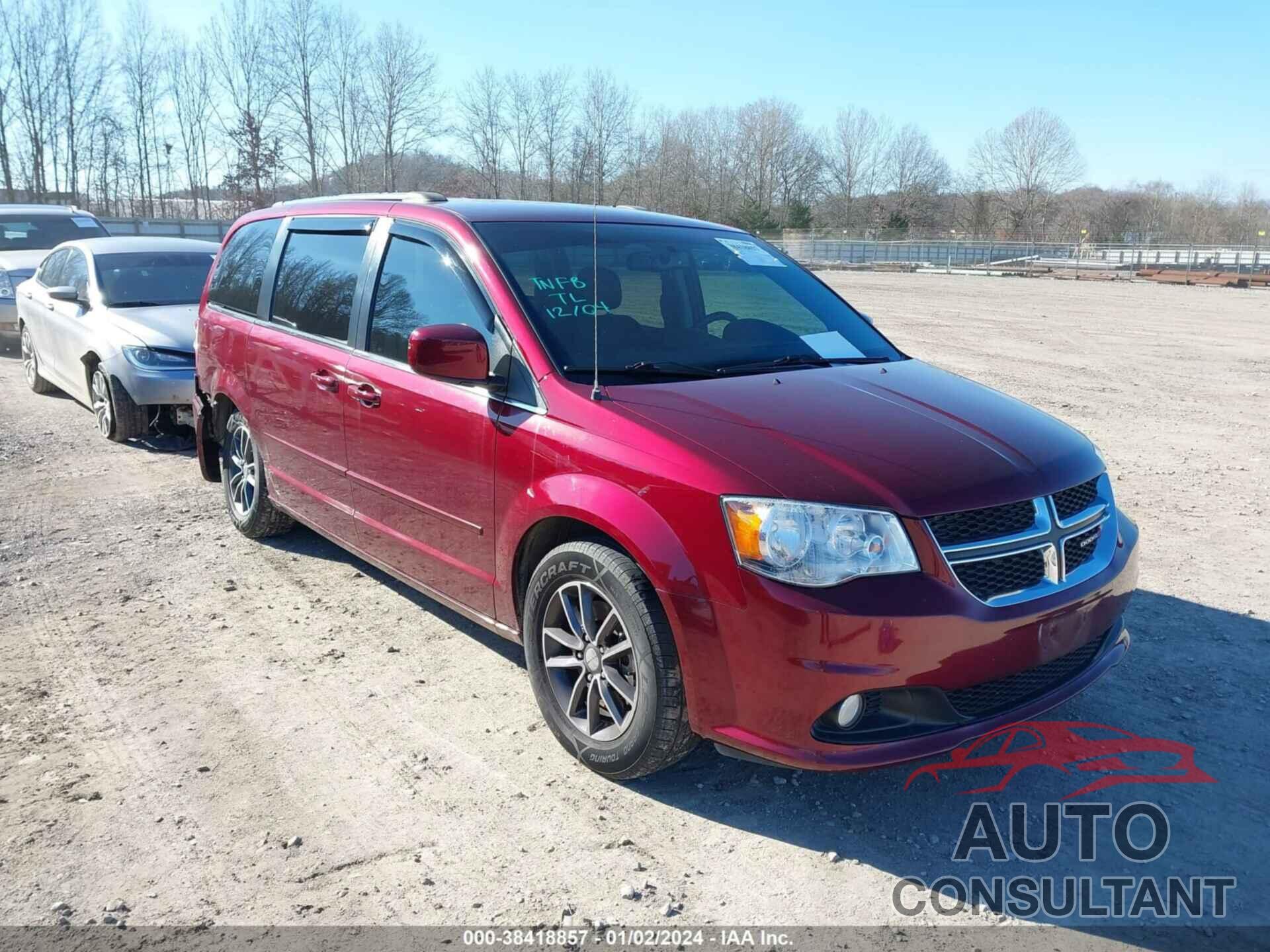 DODGE GRAND CARAVAN 2017 - 2C4RDGCG7HR599817