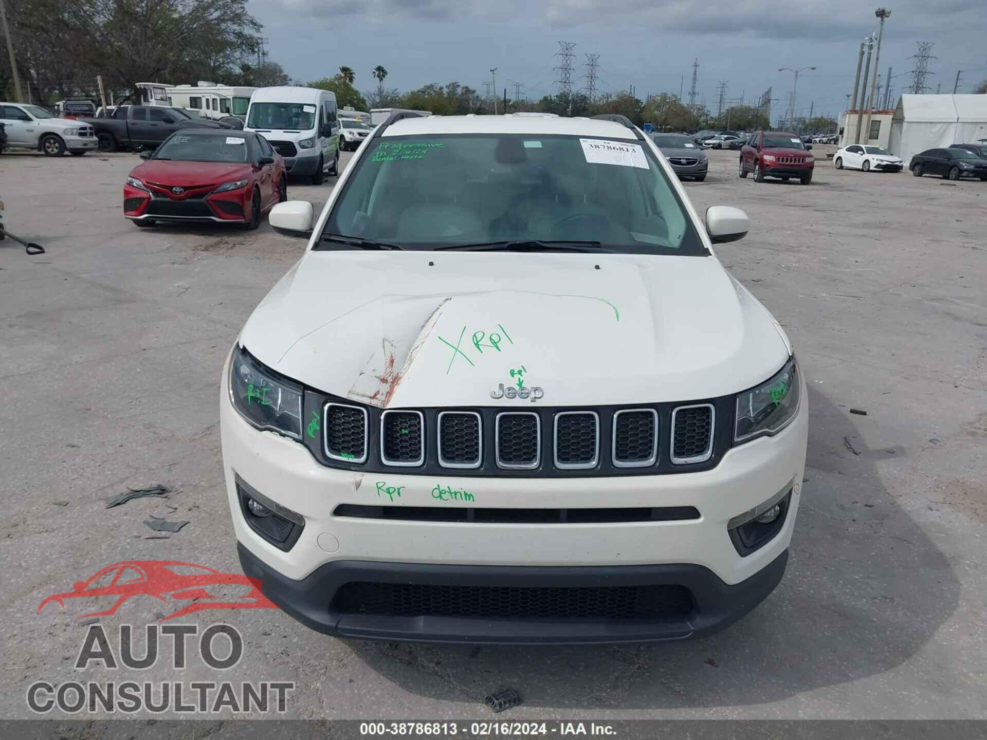 JEEP COMPASS 2020 - 3C4NJCBB3LT123396