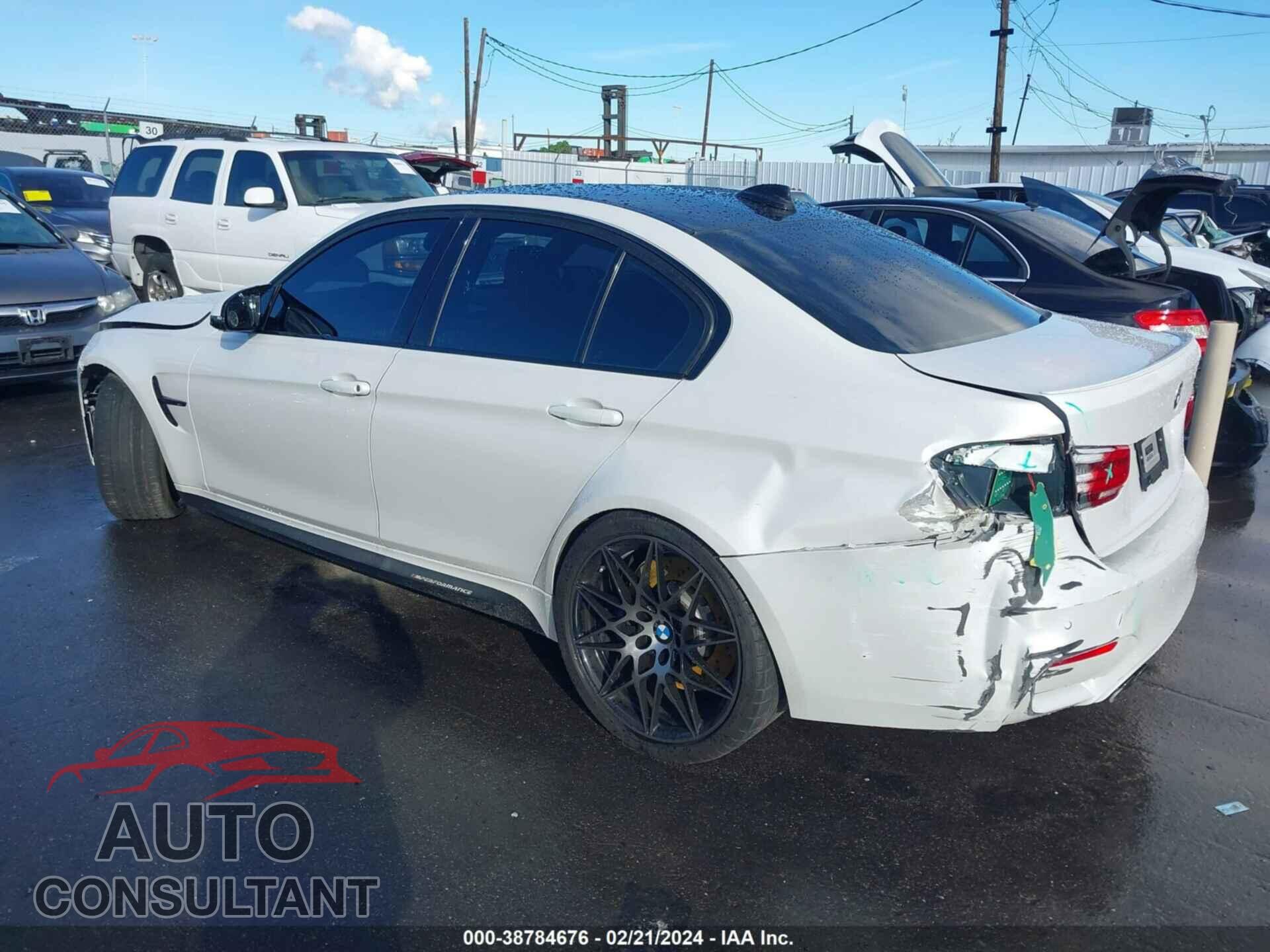 BMW M3 2018 - WBS8M9C50J5L00265