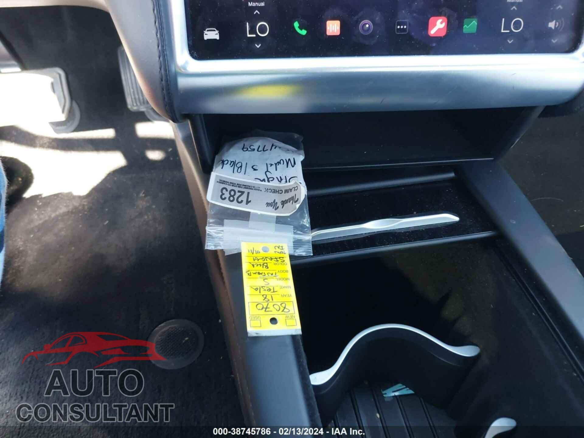 TESLA MODEL S 2018 - 5YJSA1E2XJF247759