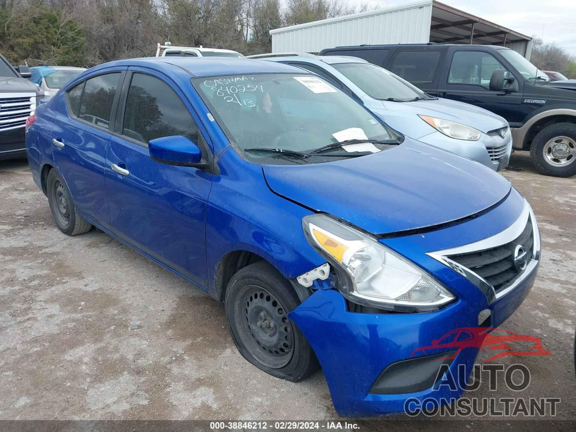 NISSAN VERSA 2017 - 3N1CN7AP4HL840254