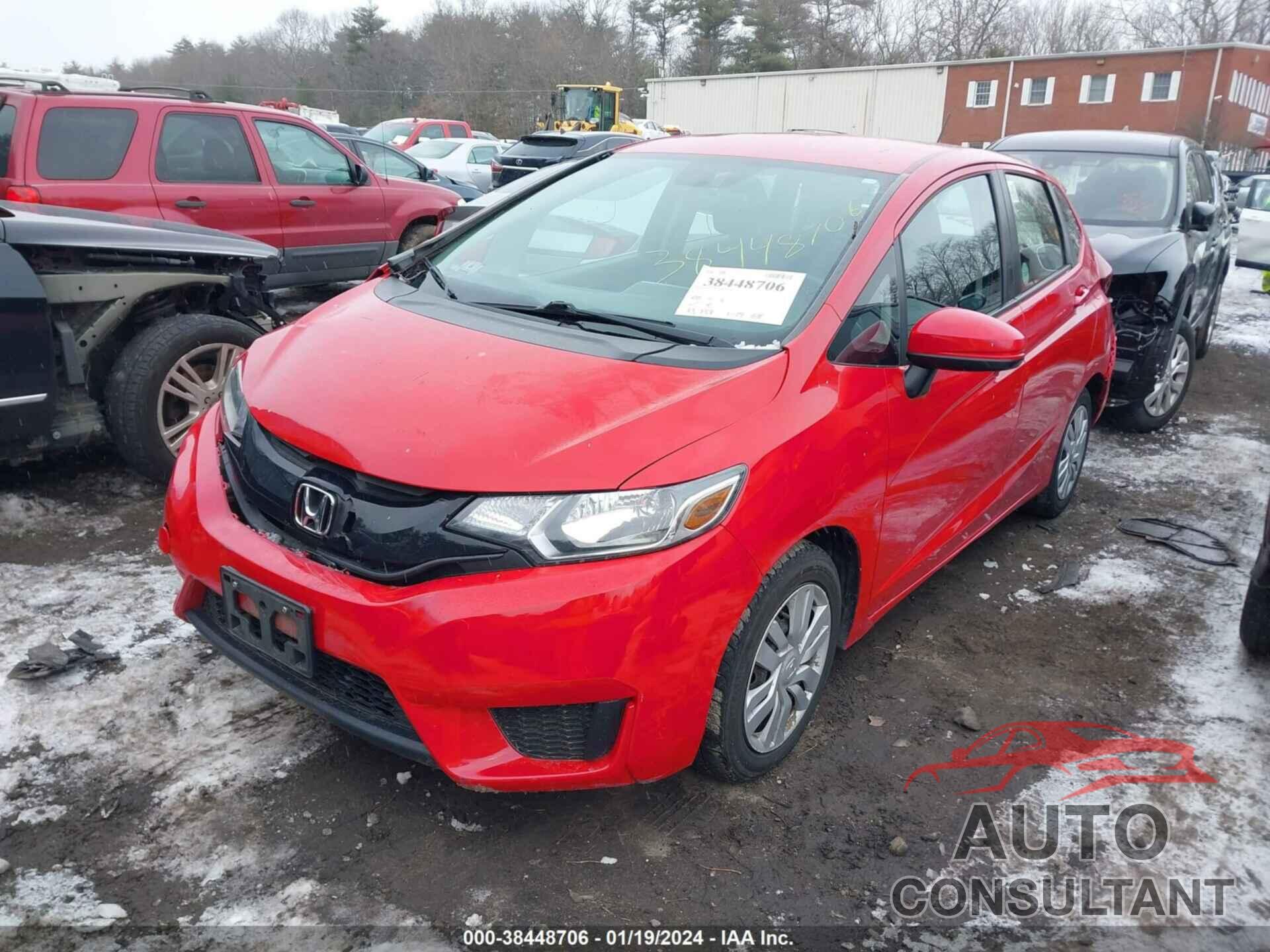 HONDA FIT 2017 - JHMGK5H57HS012876