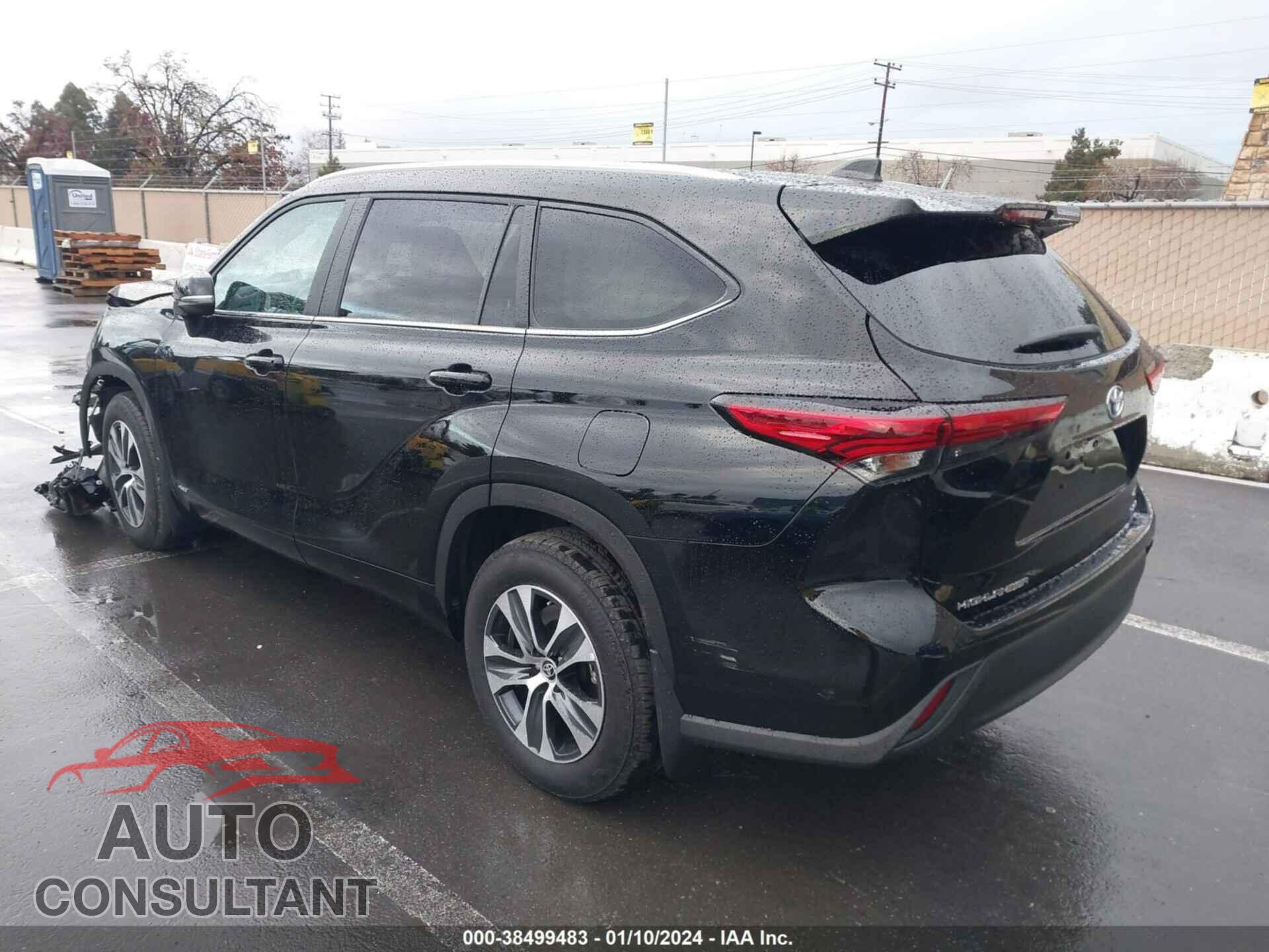TOYOTA HIGHLANDER 2023 - 5TDKBRCH6PS563473