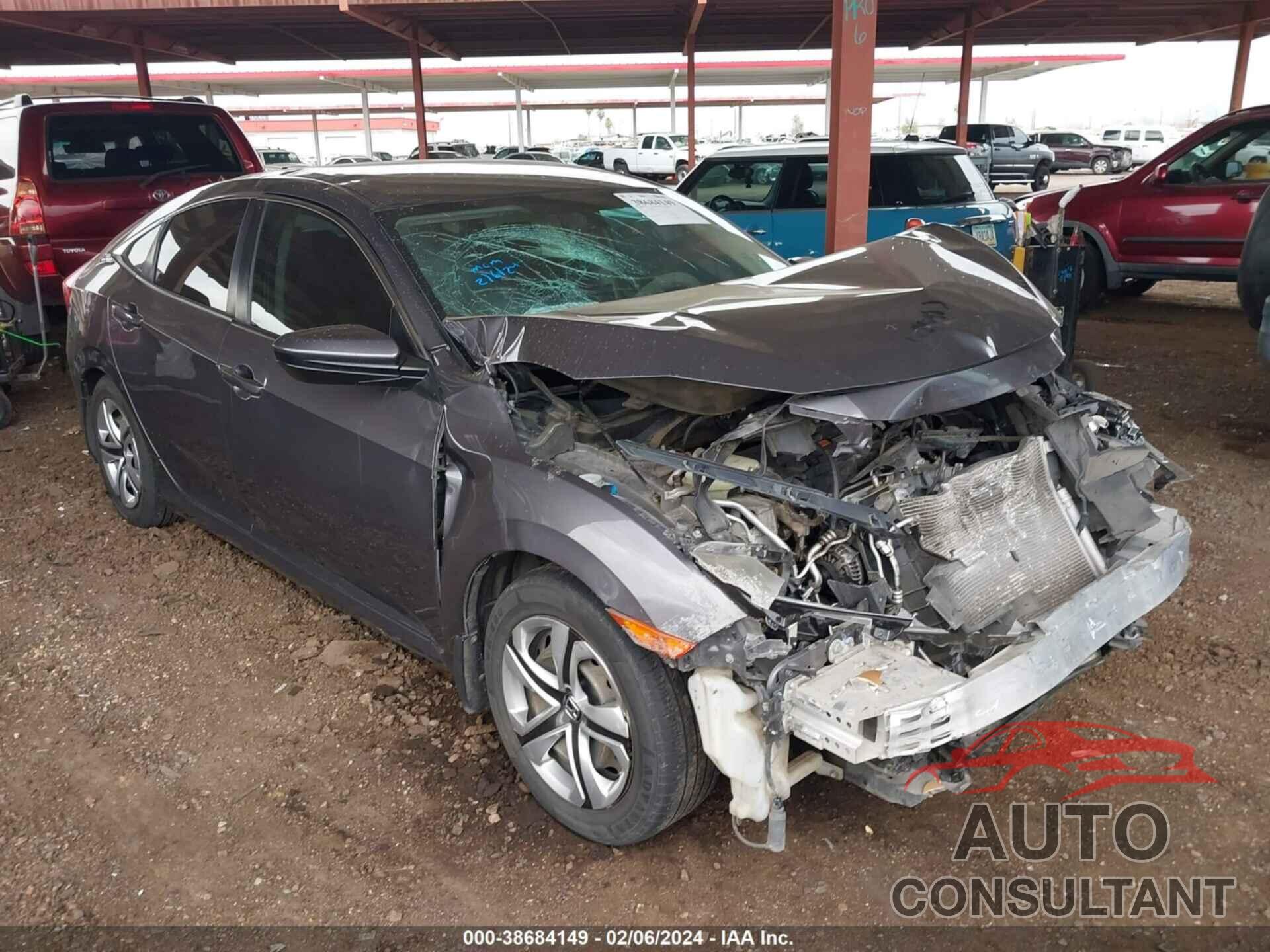 HONDA CIVIC 2017 - 19XFC2F57HE020877