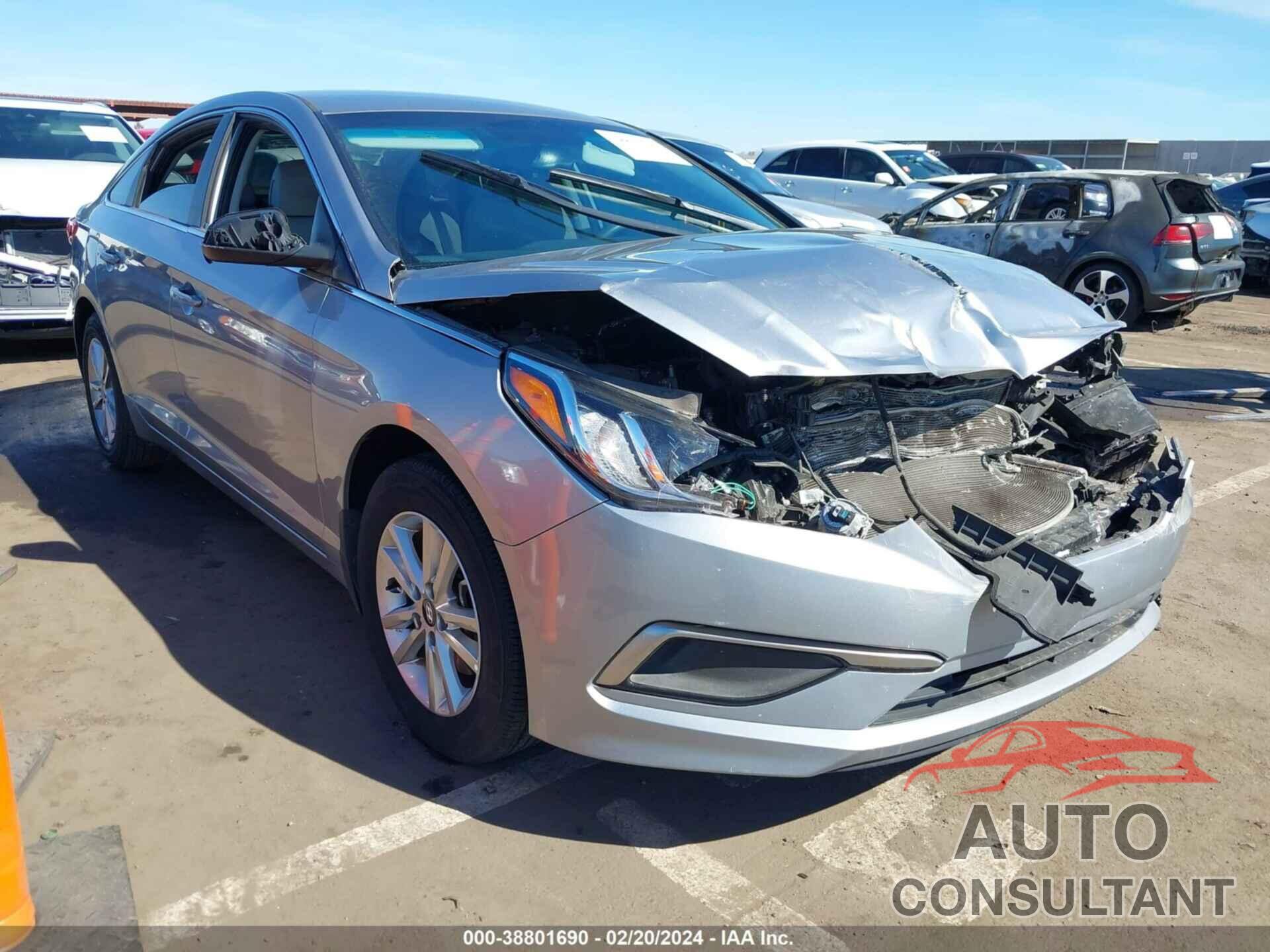 HYUNDAI SONATA 2016 - 5NPE24AF5GH301421