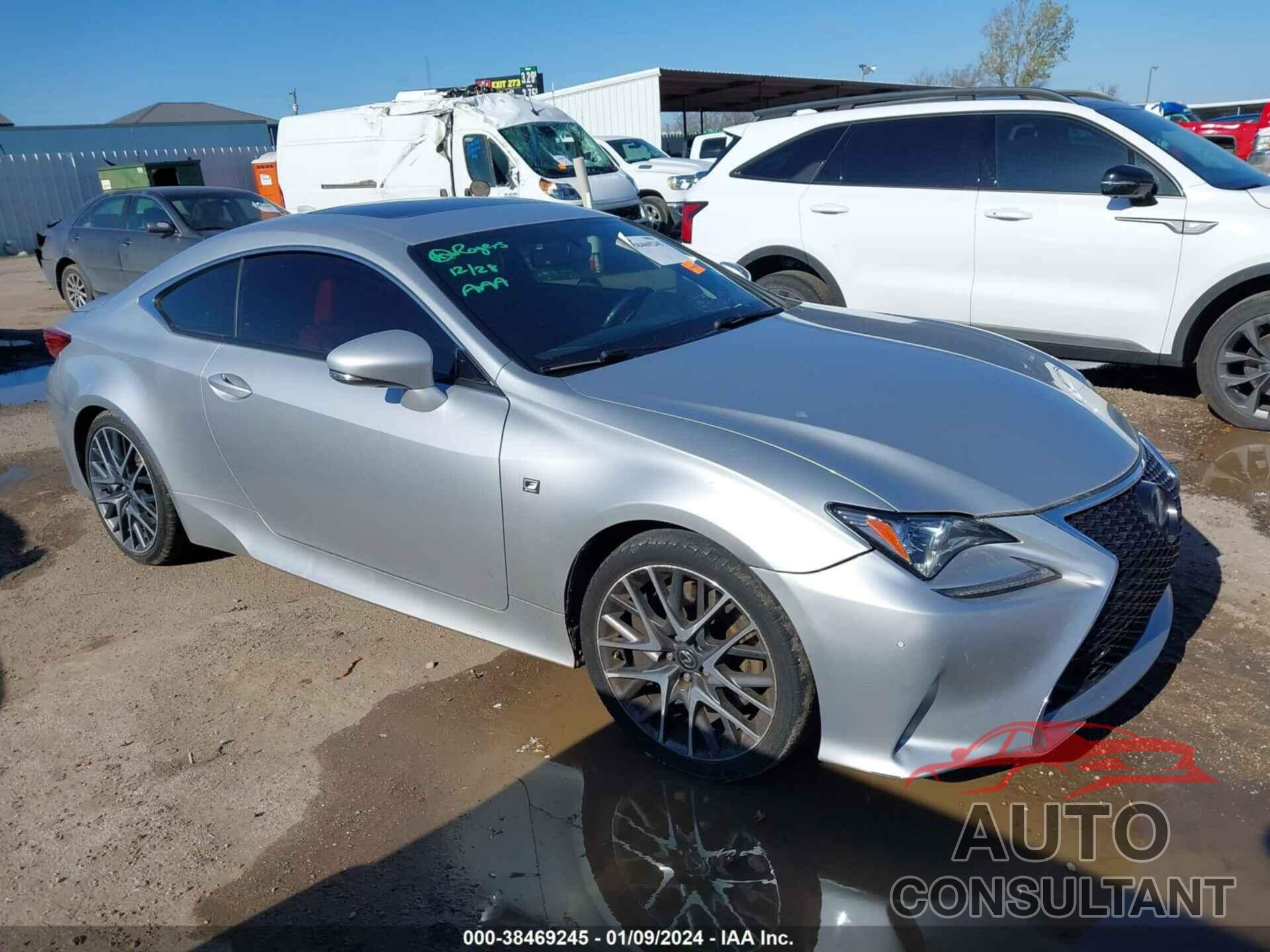 LEXUS RC 200T 2017 - JTHHA5BC7H5005830