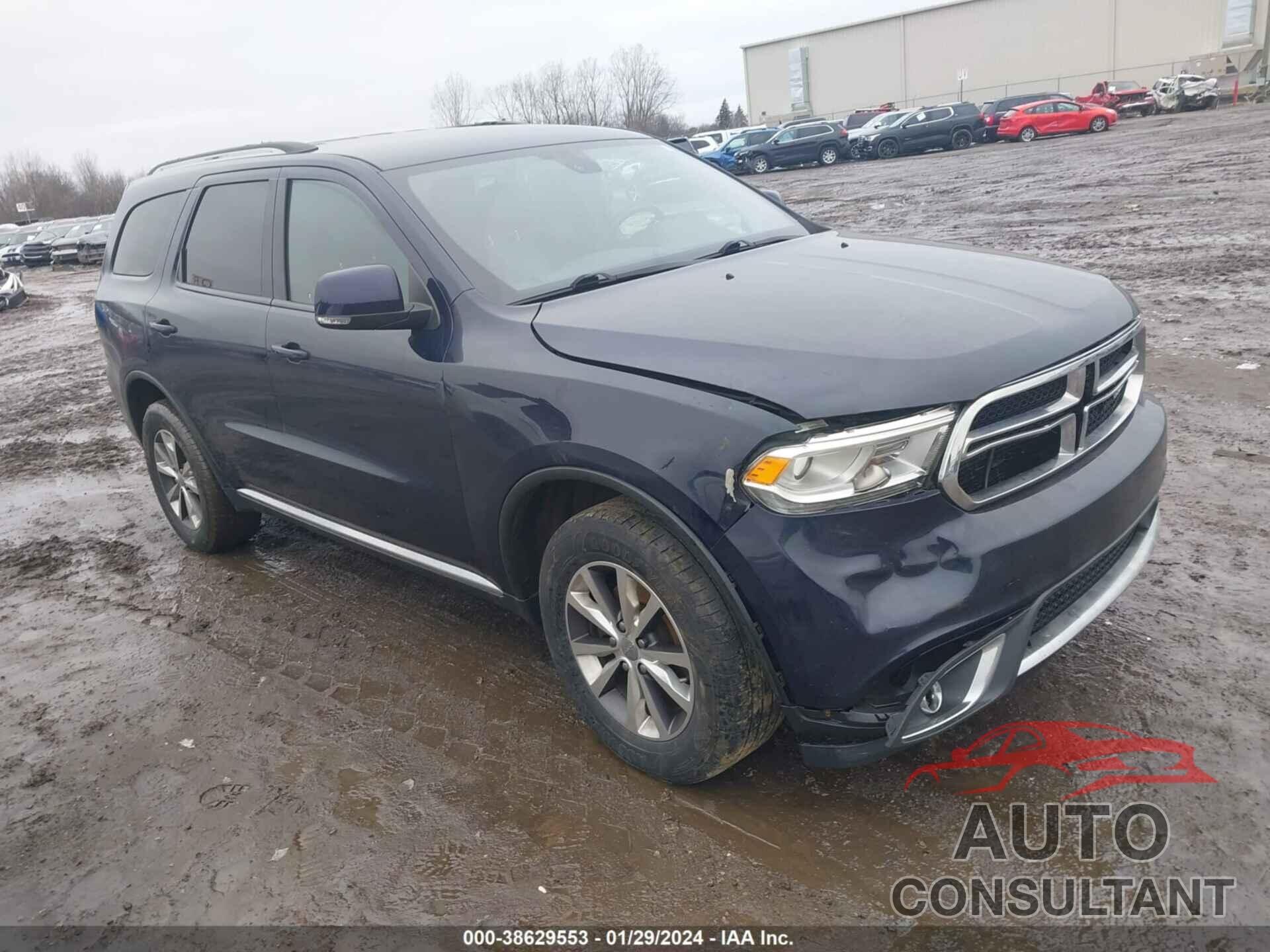 DODGE DURANGO 2016 - 1C4RDJDG4GC459940