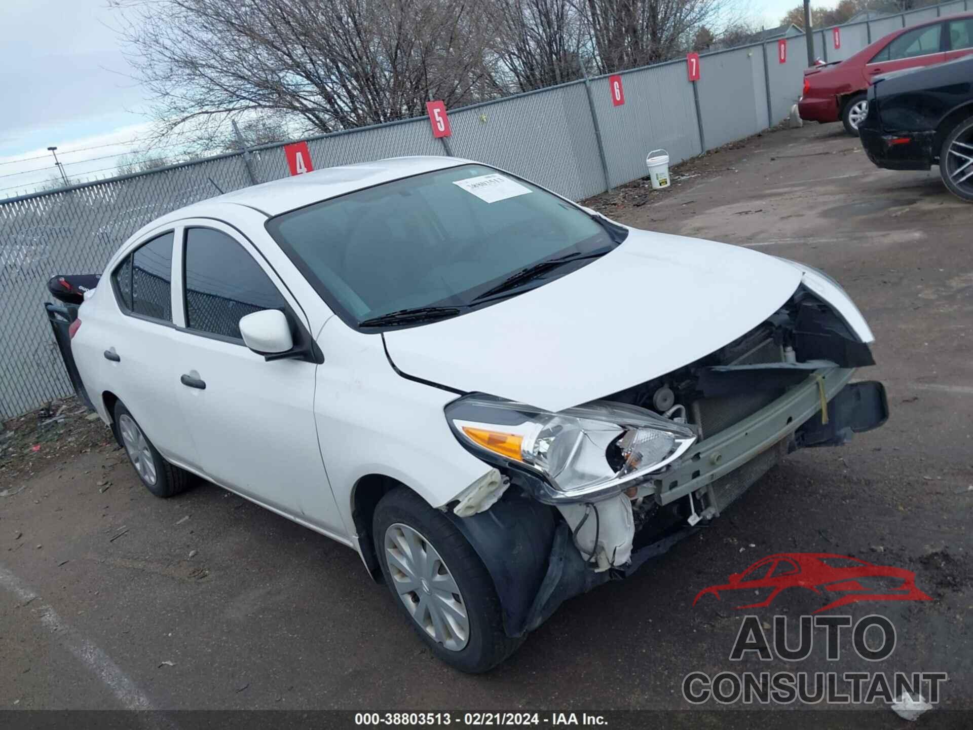 NISSAN VERSA 2016 - 3N1CN7AP9GL853175