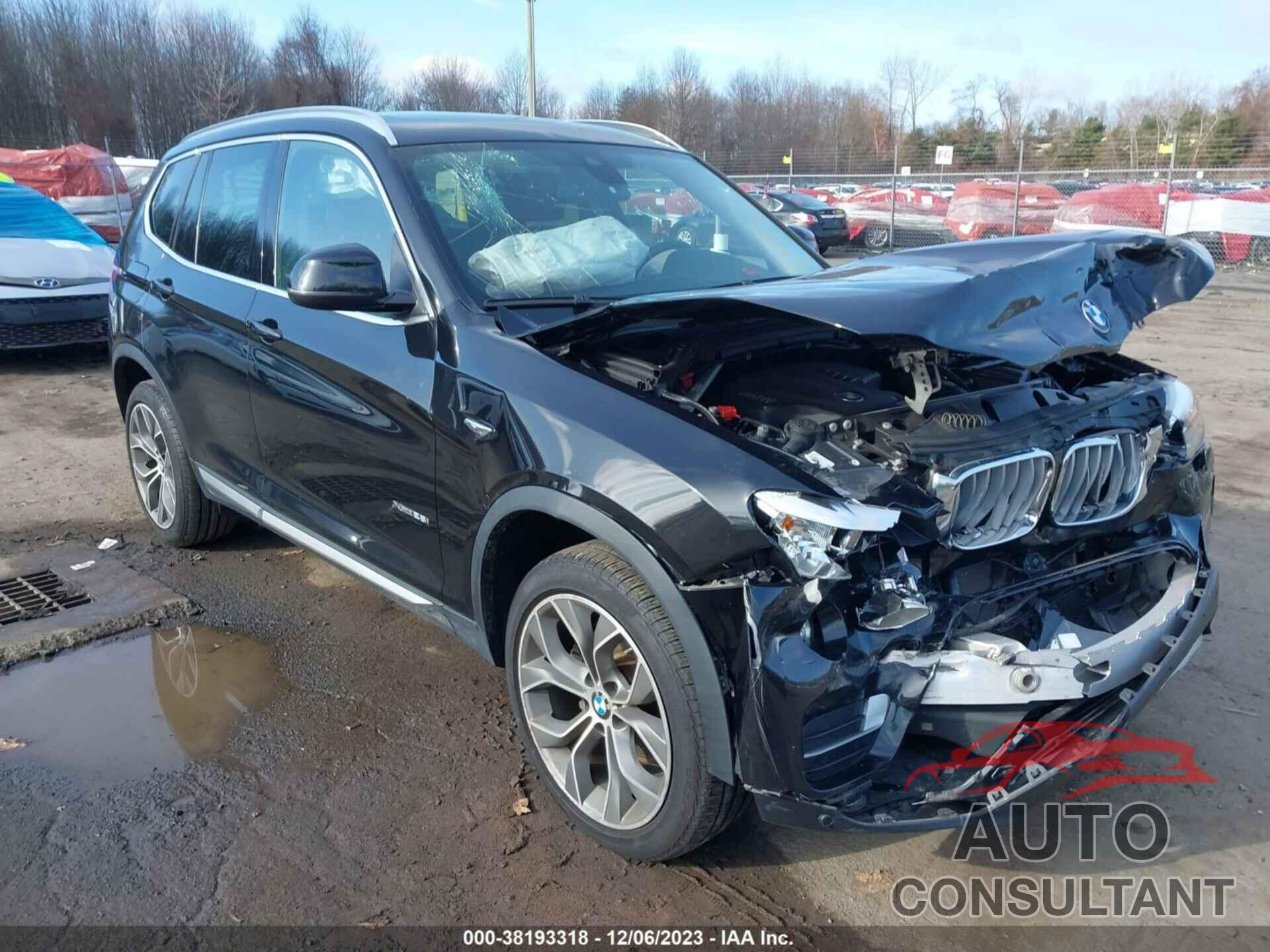 BMW X3 2017 - 5UXWX9C38H0T19740